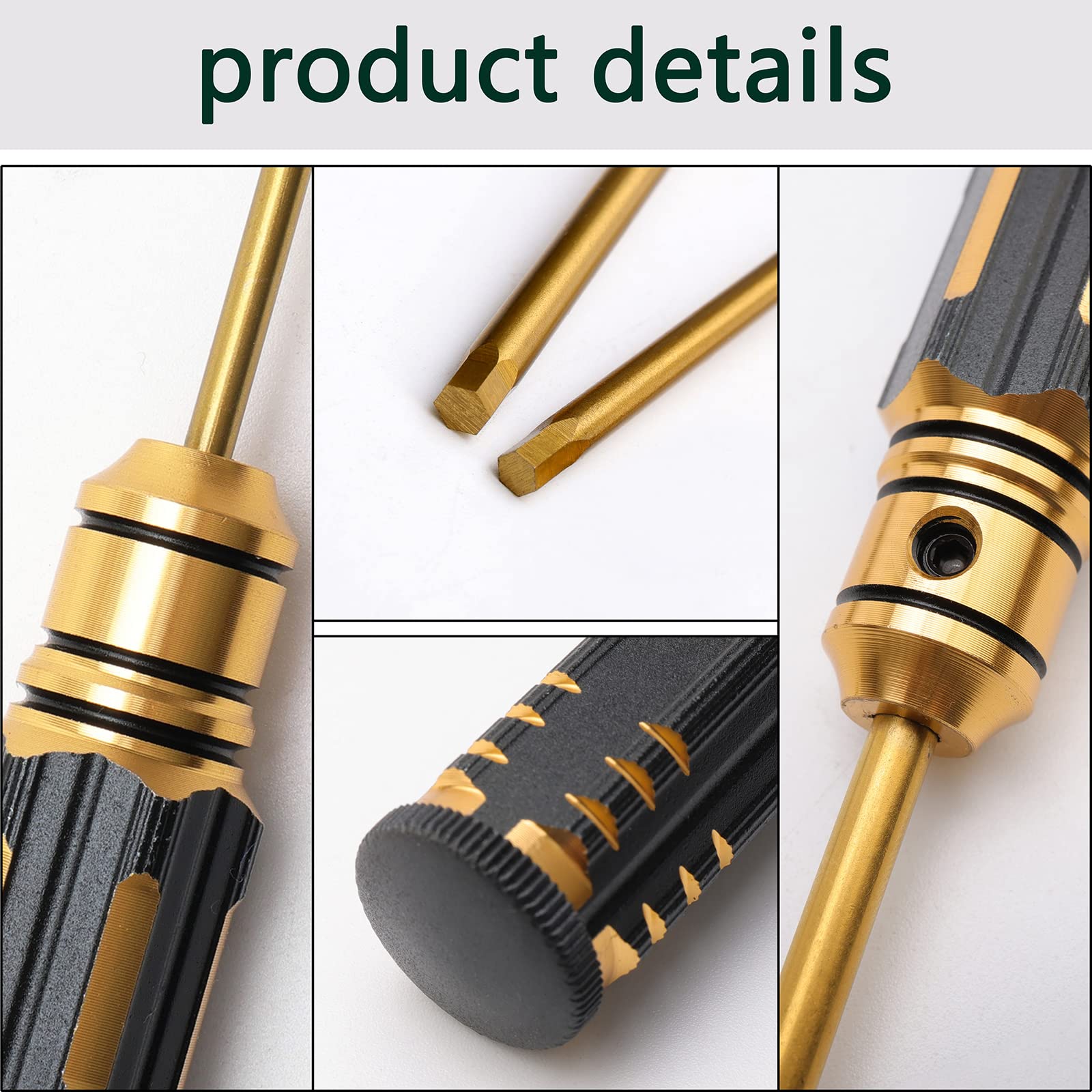 4Pcs RC Car Hex Screwdriver Kit - 1.5/2.0/2.5/3.0mm Hex Nut Driver Set for RC FPV Racing Drones, Quadcopters, Helicopters & Model Cars - Essential Repair Tool for RC Enthusiasts & Hobbyists - Perfect for Maintenance, Upgrades & Quick Fixes