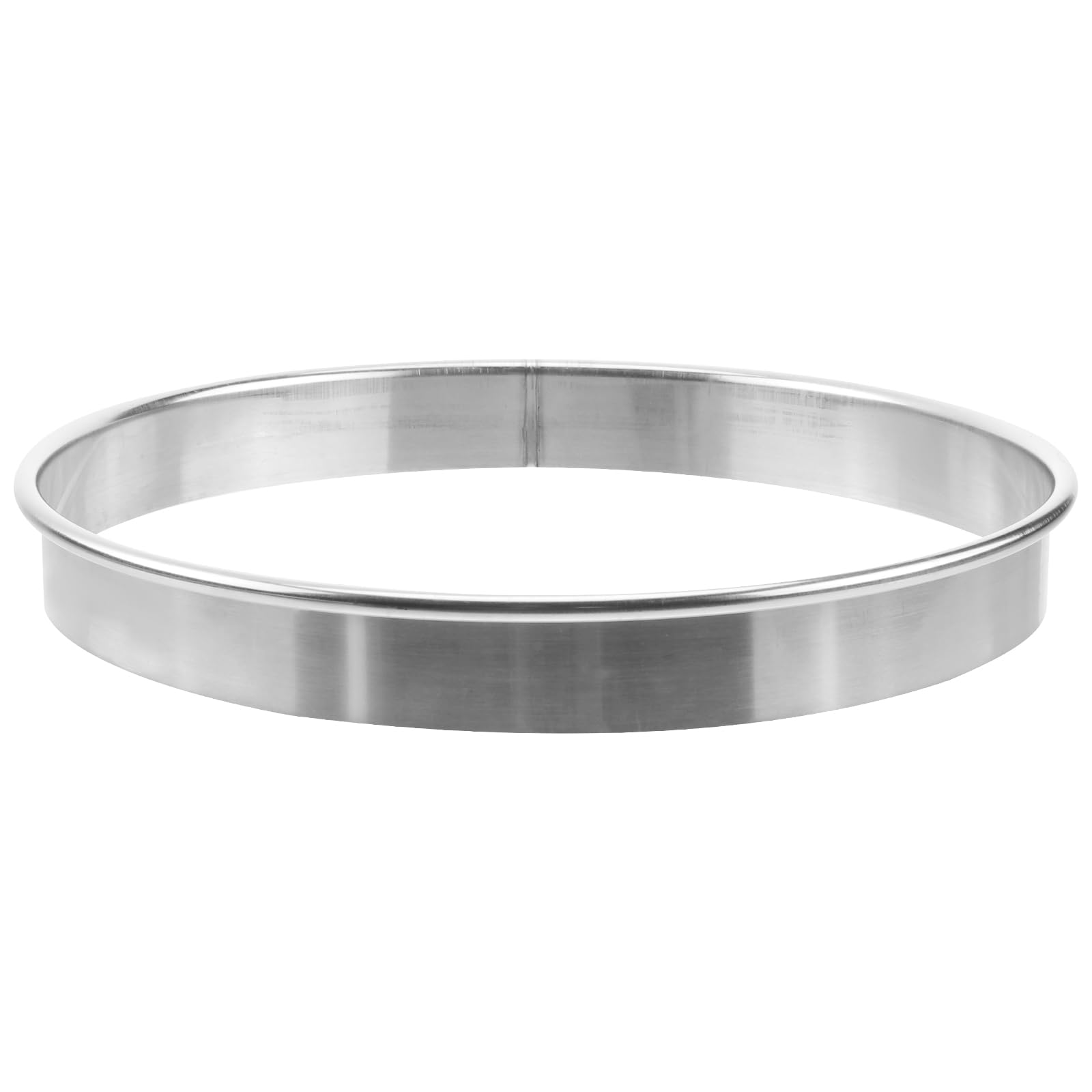 Yardwe HANABASS 9-Inch Stainless Steel Muffin Rings - Non-Stick Baking Molds for Cakes, Tarts, Pancakes & Desserts | Perfect for Home Baking, Pastry Making & Professional Kitchen Use