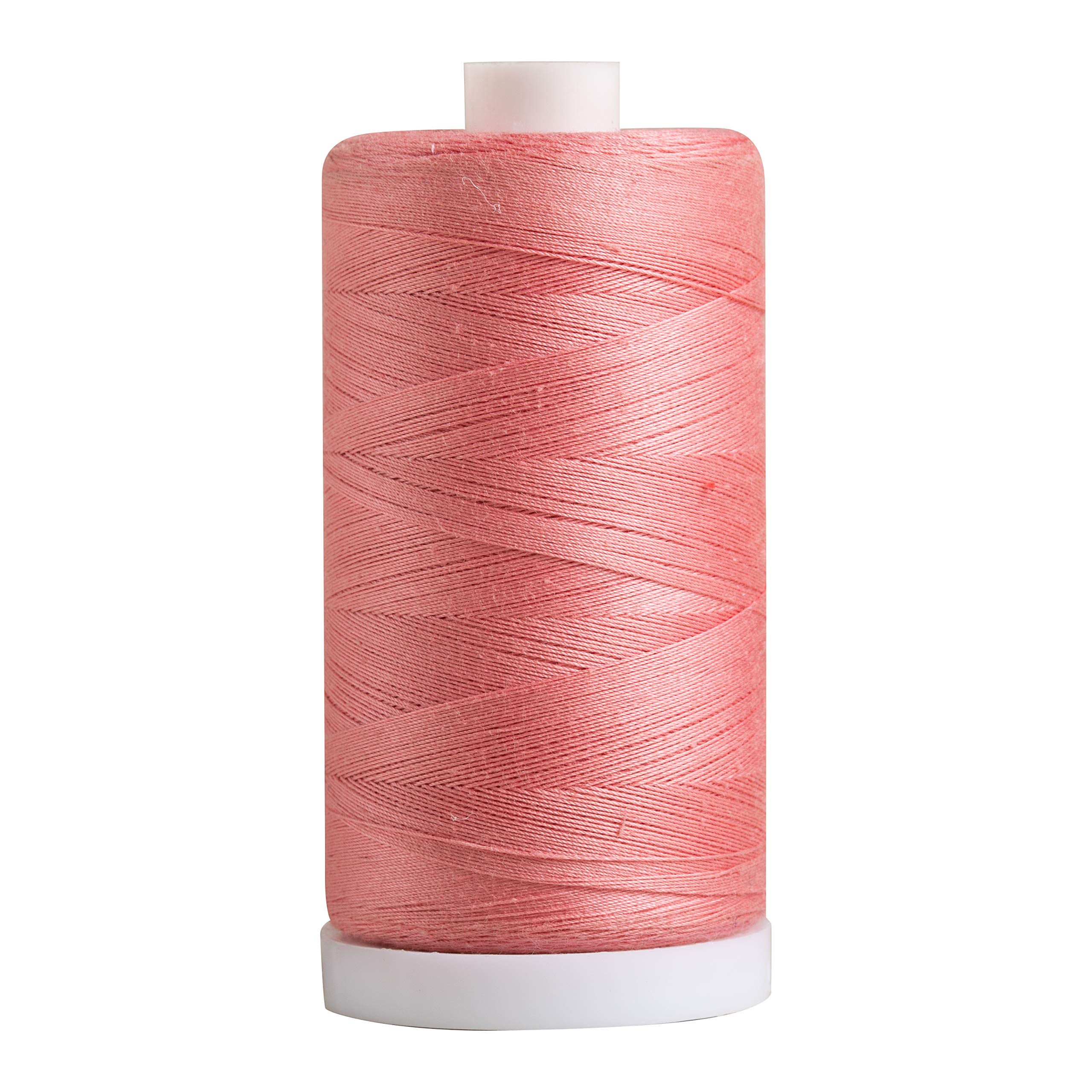100% Cotton Sewing Thread - 1200 Yard Spool (Tea Rose) | Premium Quality for Quilting, Embroidery & Crafting | Soft & Durable All-Purpose Thread for Hand & Machine Sewing