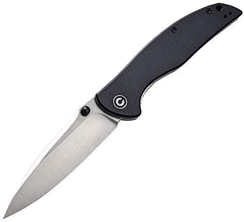 Premium Governor Linerlock Folding Knife - Black CIVC911C | Tactical EDC Pocket Knife for Outdoor, Camping & Survival Gear