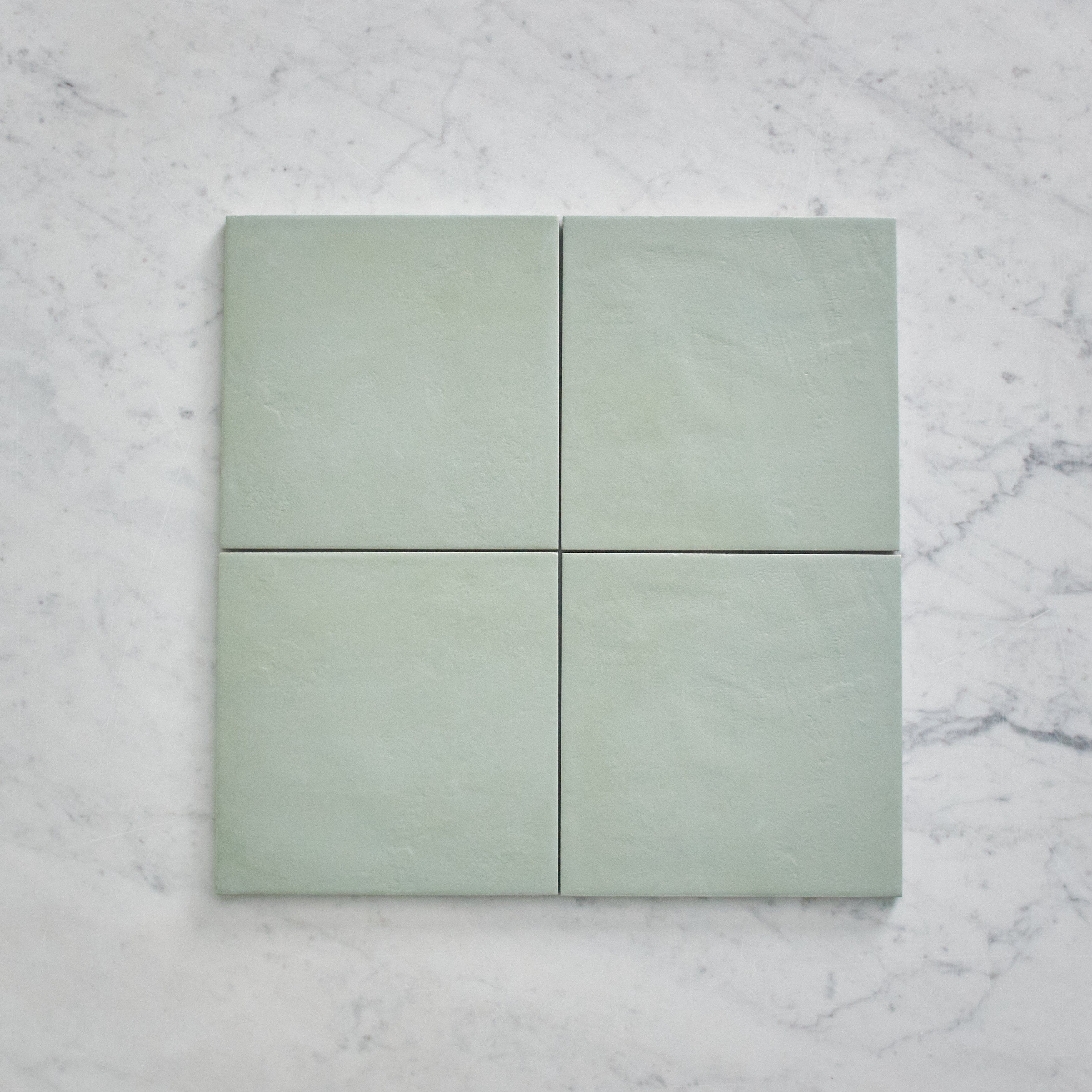 Bronte Square Sage Tile - Handmade Ceramic Wall Tile for Kitchen Backsplash, Bathroom, and Fireplace - Perfect for Home Decor and Renovation Projects
