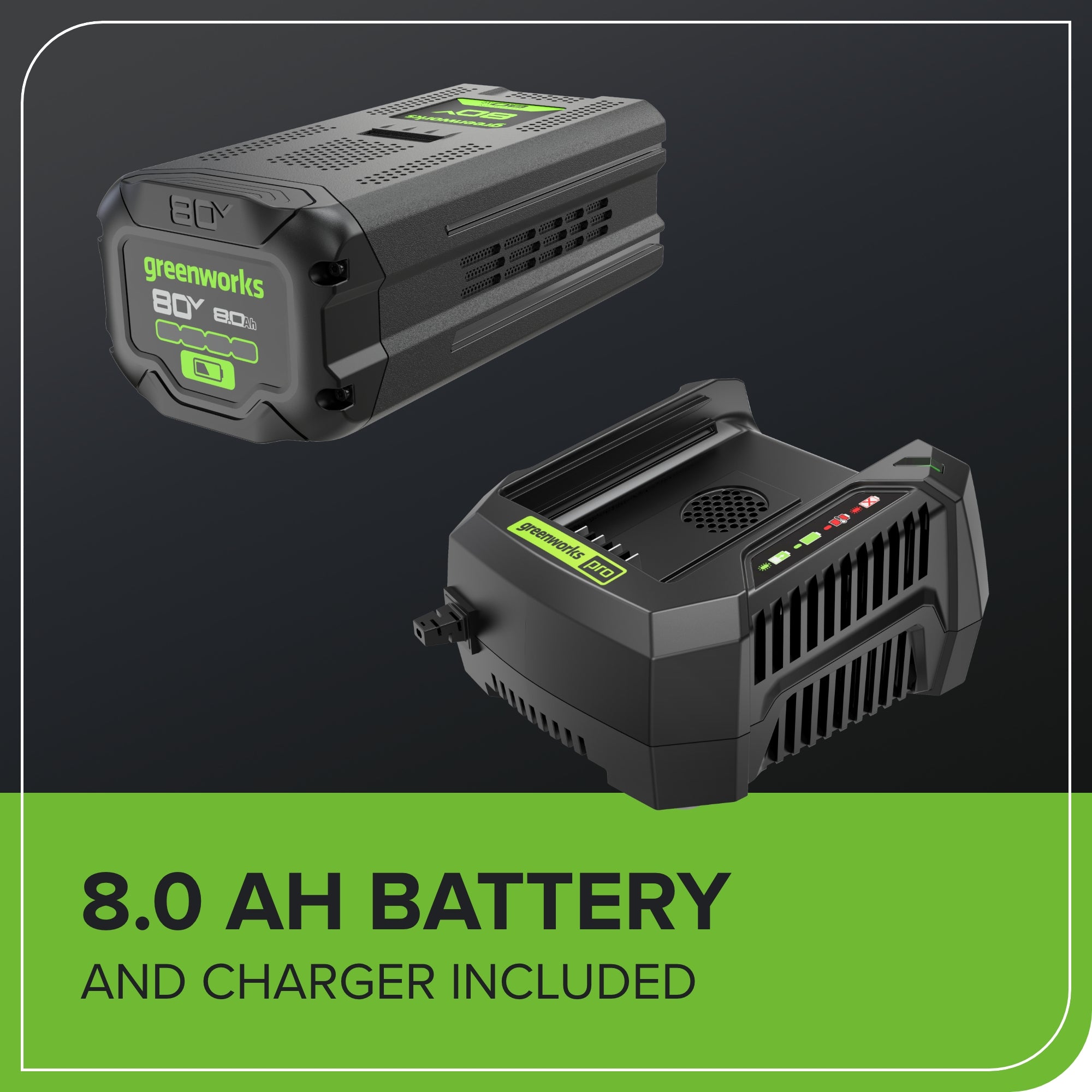 80V 21-Inch Cordless Battery 4-in-1 Self-Propelled Lawn Mower with 8.0Ah Battery & 6A Fast Charger - Perfect for Large Yards, Thick Grass, and All-Season Lawn Care