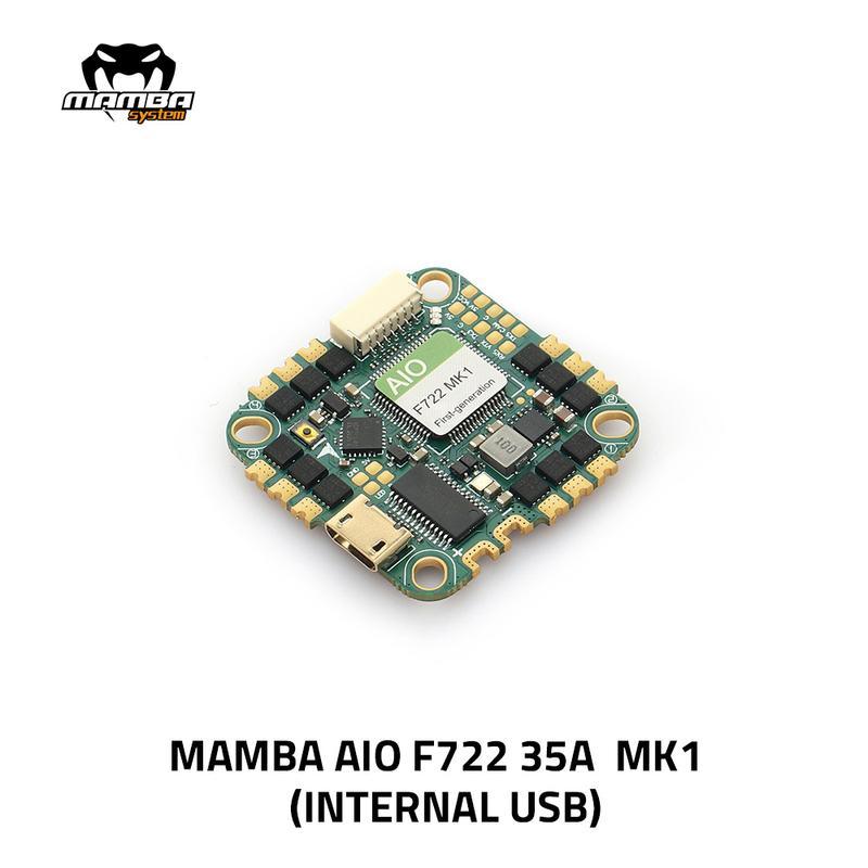 Diatone Mamba AIO F722 MK1 35A 6S 8bit Flight Controller - 25.5x25.5mm/M2 for FPV Drone Racing and Freestyle Flying