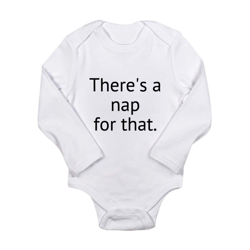 CafePress 'There's a Nap for That' Baby Bodysuit - Soft Cotton Infant Onesie for Playtime, Daycare & Photo Shoots