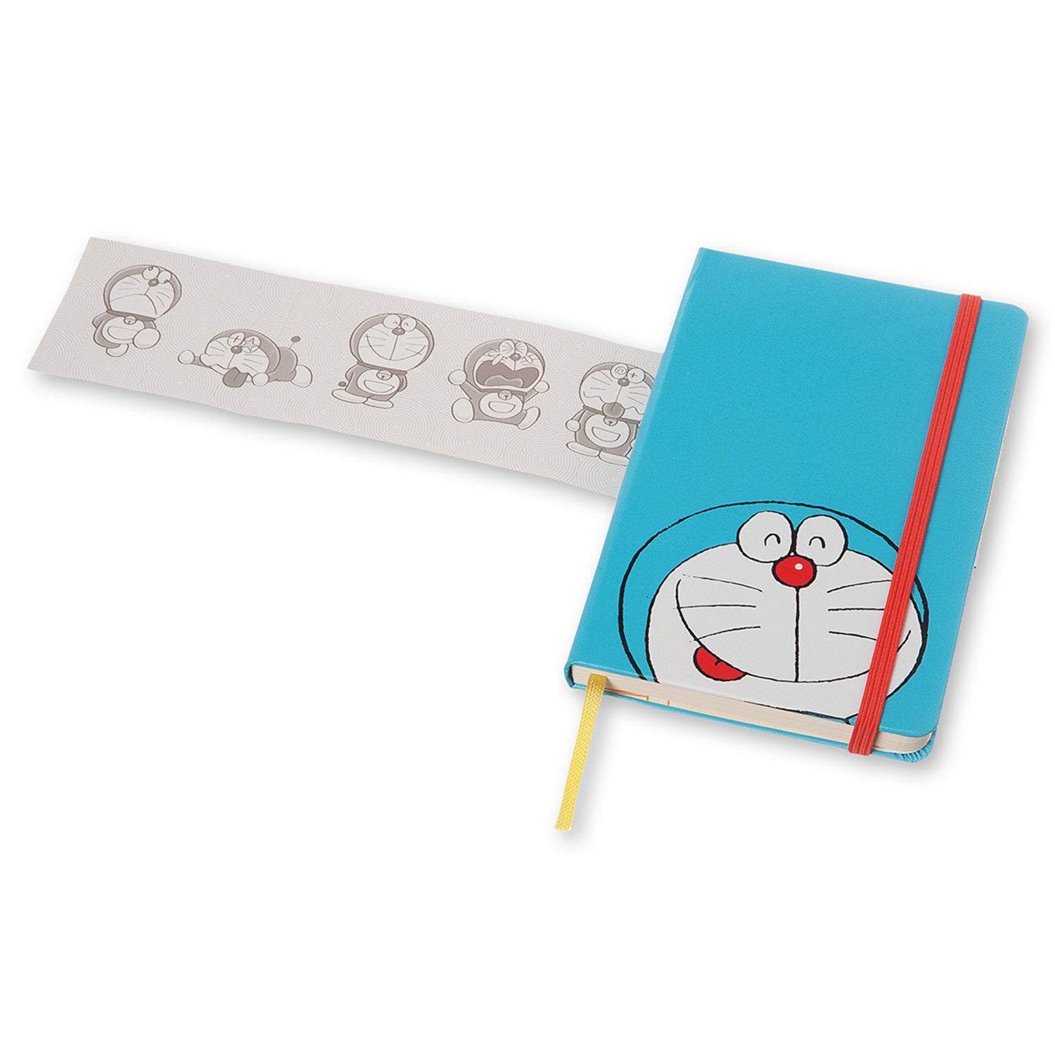 Moleskine Limited Edition Doraemon Hard Cover Plain Notebook - Perfect for Journaling, Sketching & Collectible Gifts for Anime Fans