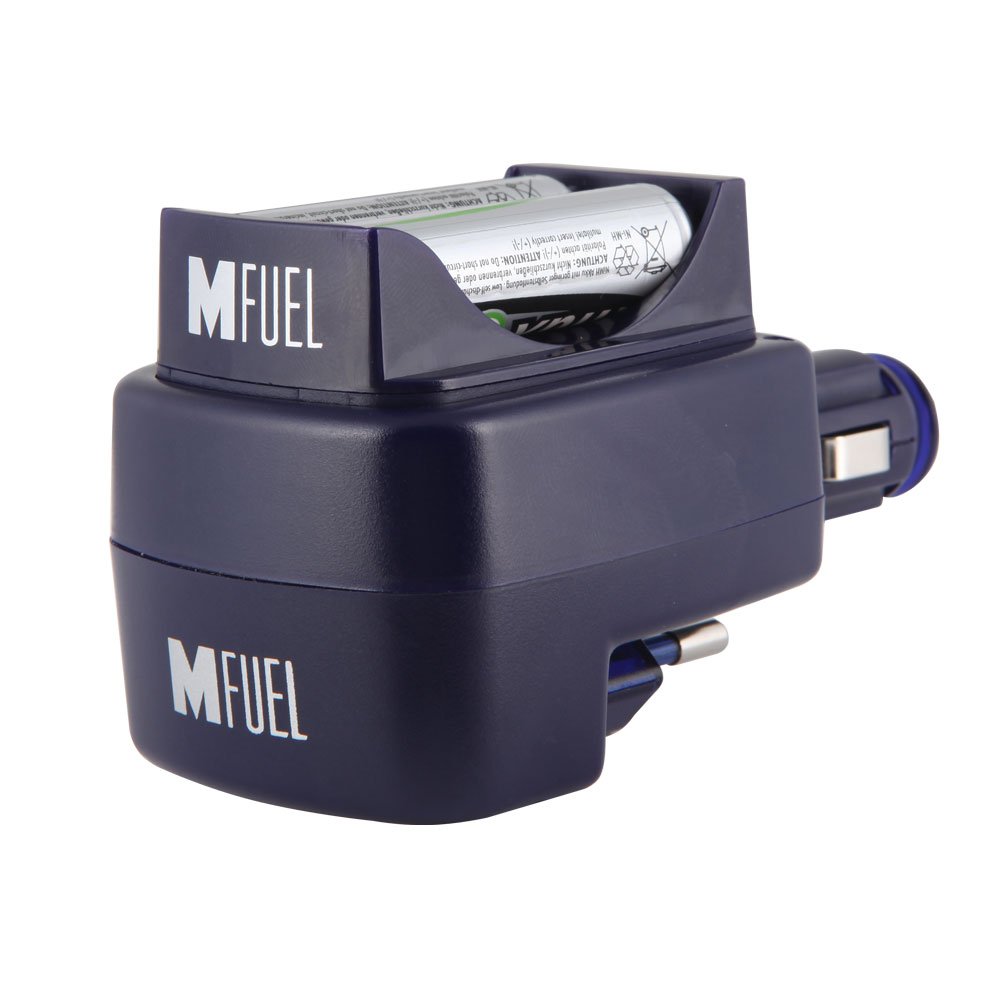 MFuel Universal AC/DC Battery Charger for AA AAA Rechargeable Batteries - Fast Charging for Cameras, Toys, Remote Controls & More