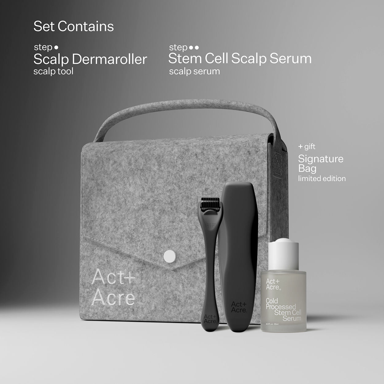 Professional Dermaroller Hair Growth System for Men & Women - Microneedling Scalp Roller for Thicker, Healthier Hair - At-Home Hair Regrowth Treatment for Thinning Hair & Hair Loss - Perfect for Daily Hair Care Routine