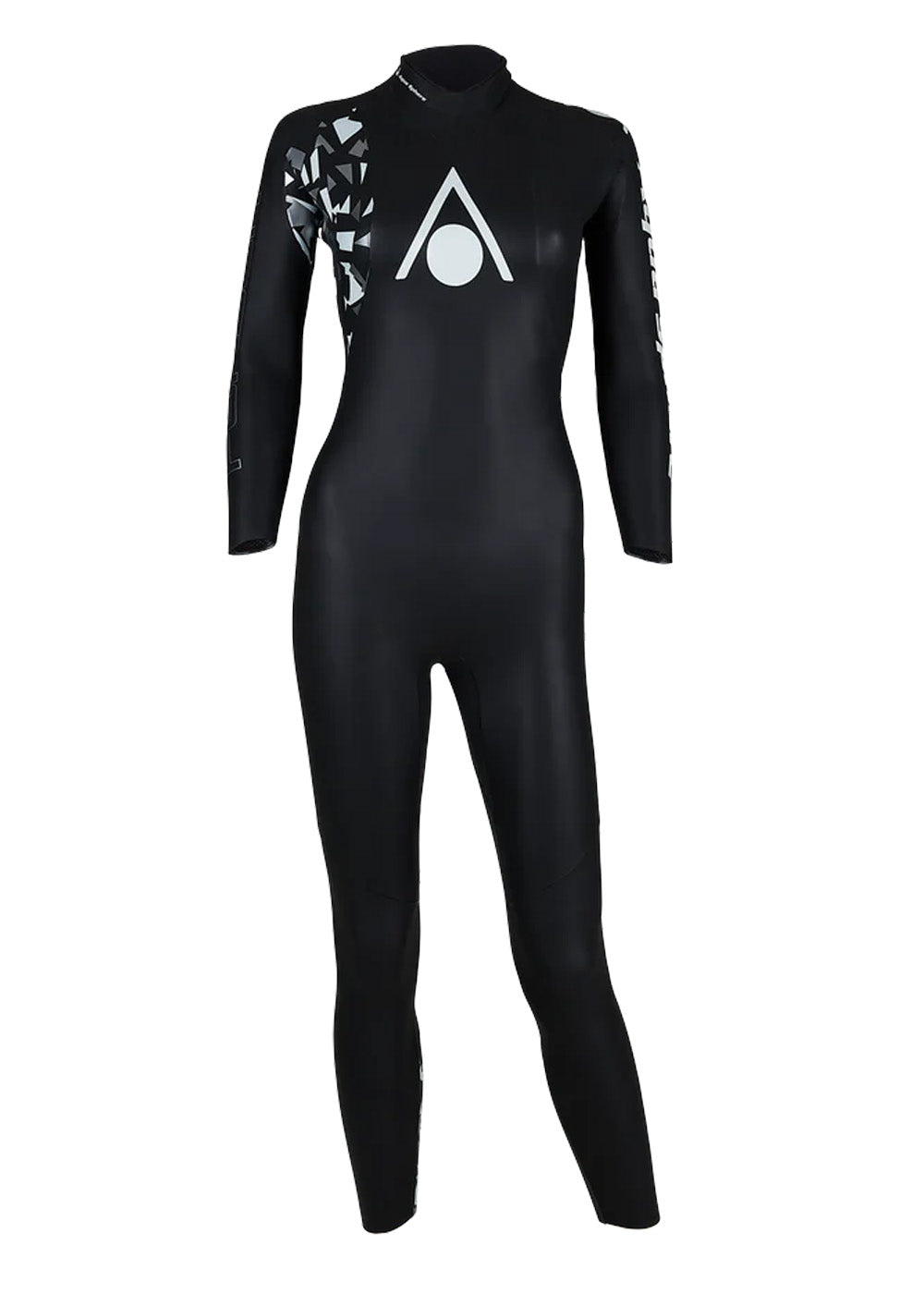 AquaSphere Women's Pursuit V3 Triathlon Wetsuit - Premium Neoprene Swimwear for Open Water Swimming & Triathlon Training