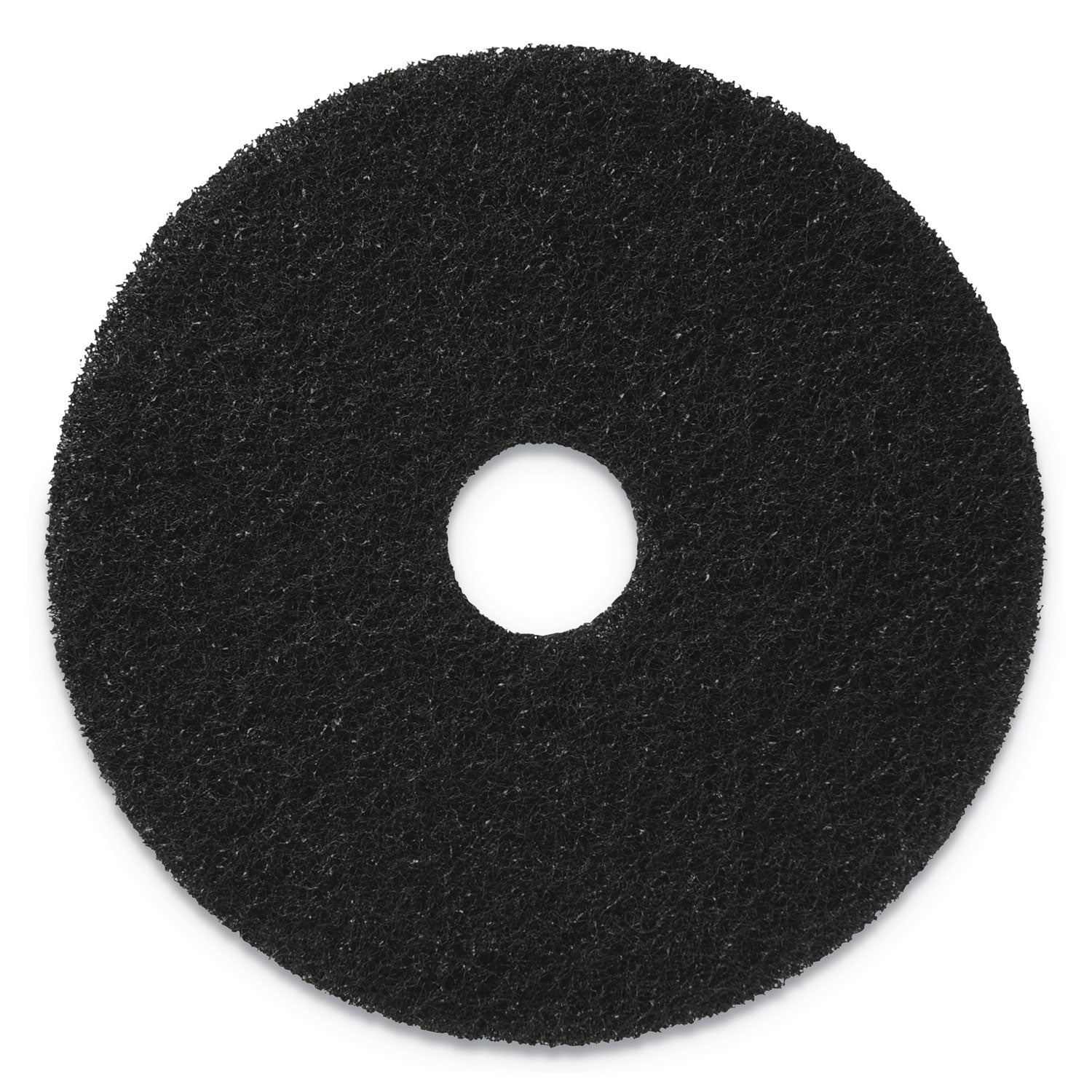 Americo® Stripping Pads - 17 Inch Diameter, Black, 5 Pads per Carton - Perfect for Floor Stripping, Wax Removal & Surface Preparation