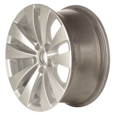 Volkswagen VW CC 17 Inch OEM Silver Wheel Rim ALY069887 3C8601025A8Z8 - Compatible with 2009-2012 Models | Perfect for Replacement & Car Upgrades
