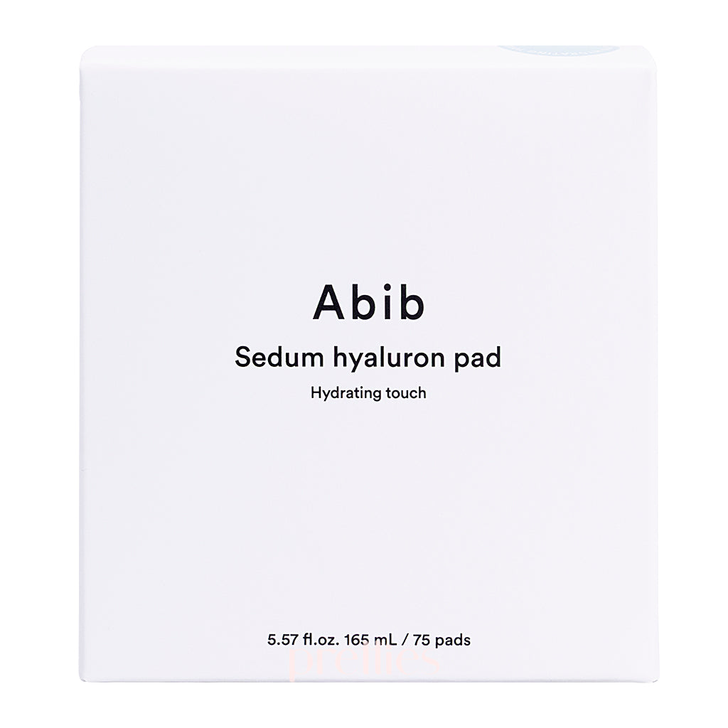 Abib Sedum Hyaluron Hydrating Face Mask Pads - 75pcs for Deep Moisturizing & Soothing - Perfect for Daily Skincare & Travel
