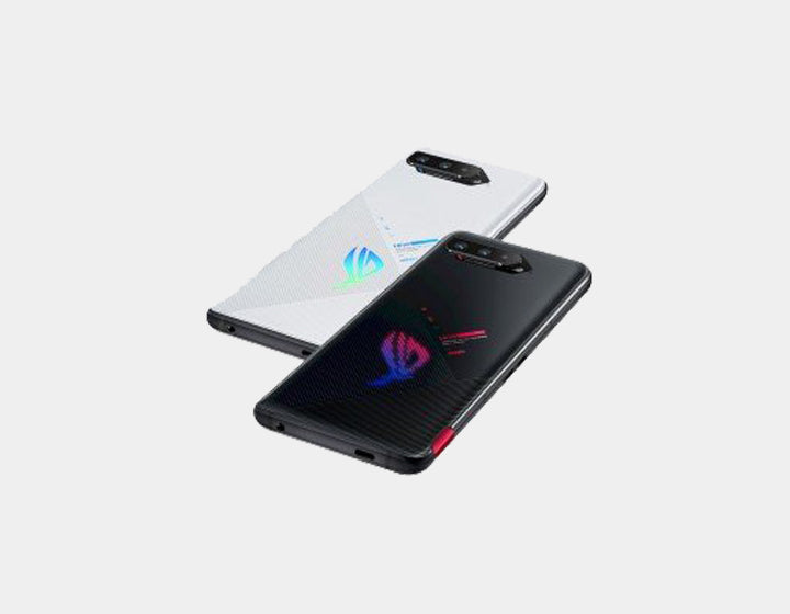ASUS ROG Phone 5S ZS676KS 5G Smartphone - 128GB Storage, 12GB RAM, GSM Unlocked (White) - Ultimate Gaming Phone for Mobile Esports & High-Performance Gaming
