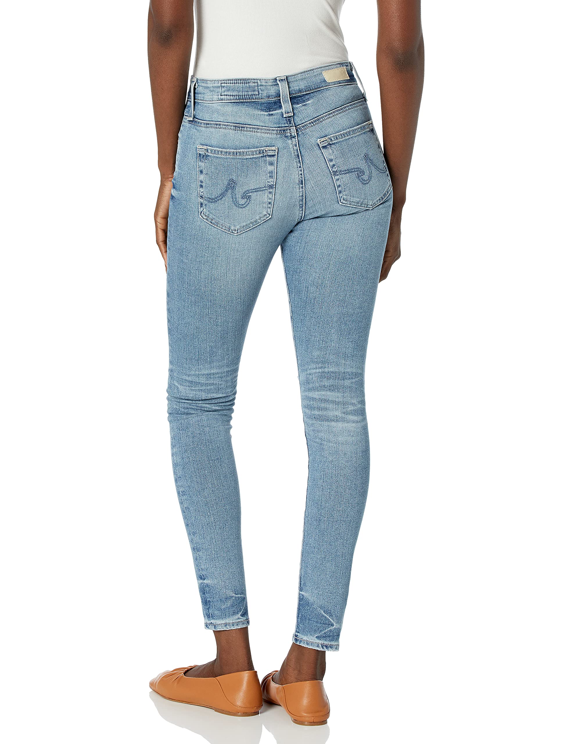 AG Adriano Goldschmied Women's The Farrah Skinny Jeans - High Waist Stretch Denim Pants for Women | Perfect for Casual Wear, Office Outfits & Night Out