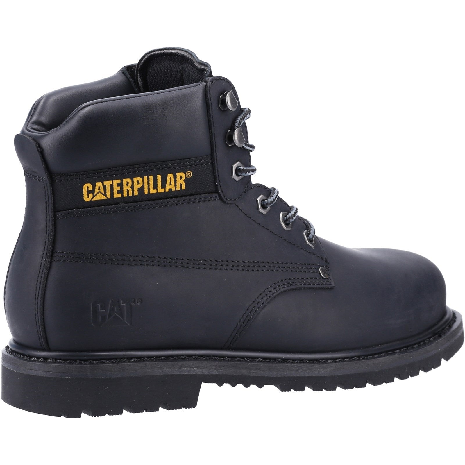 Caterpillar Powerplant S3 GYW Safety Work Boots - Heavy Duty Steel Toe, Slip Resistant, Electrical Hazard Protection for Construction & Industrial Workers