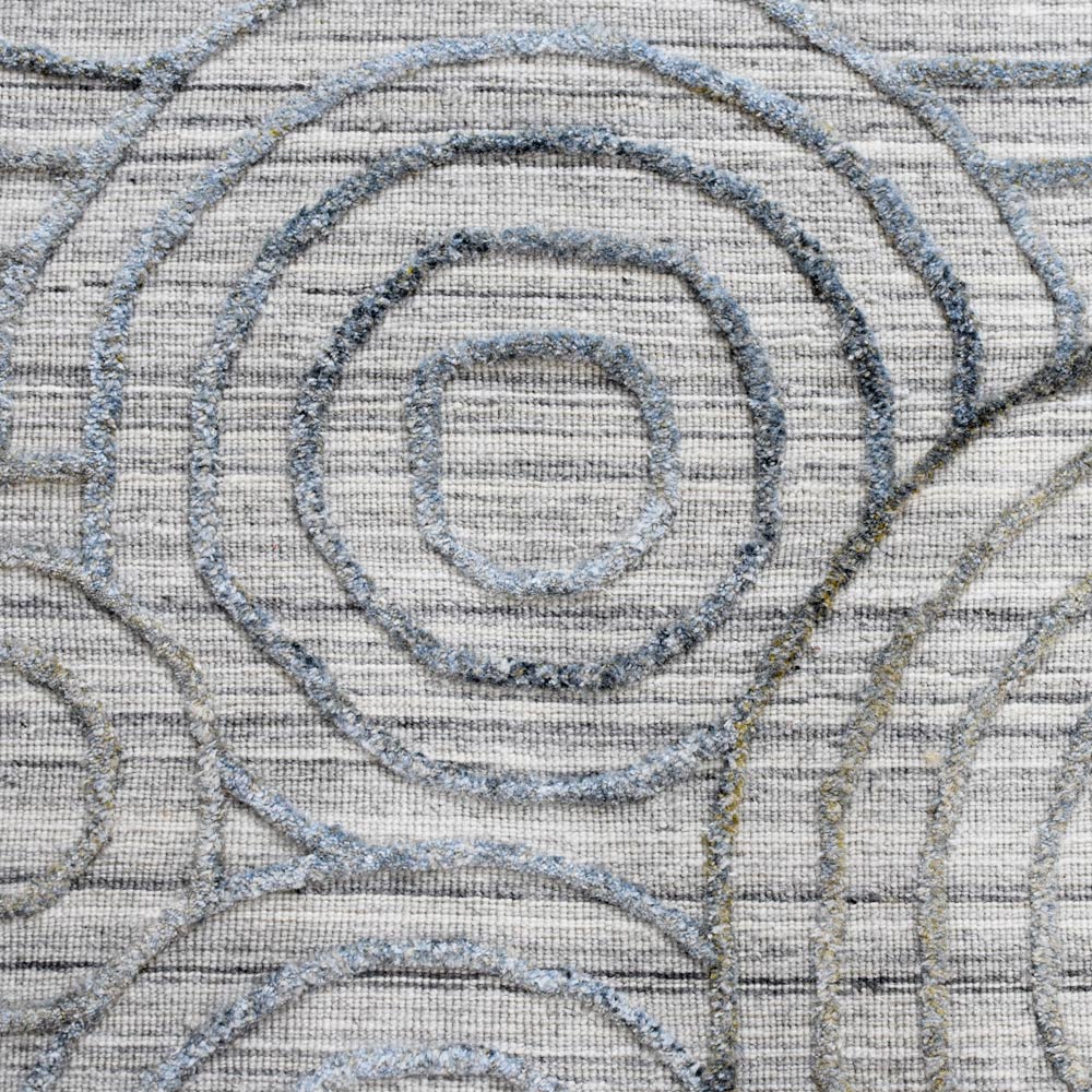 Handwoven Braided Jute Rug - Natural Fiber Floor Mat for Living Room, Bedroom, or Boho Home Decor