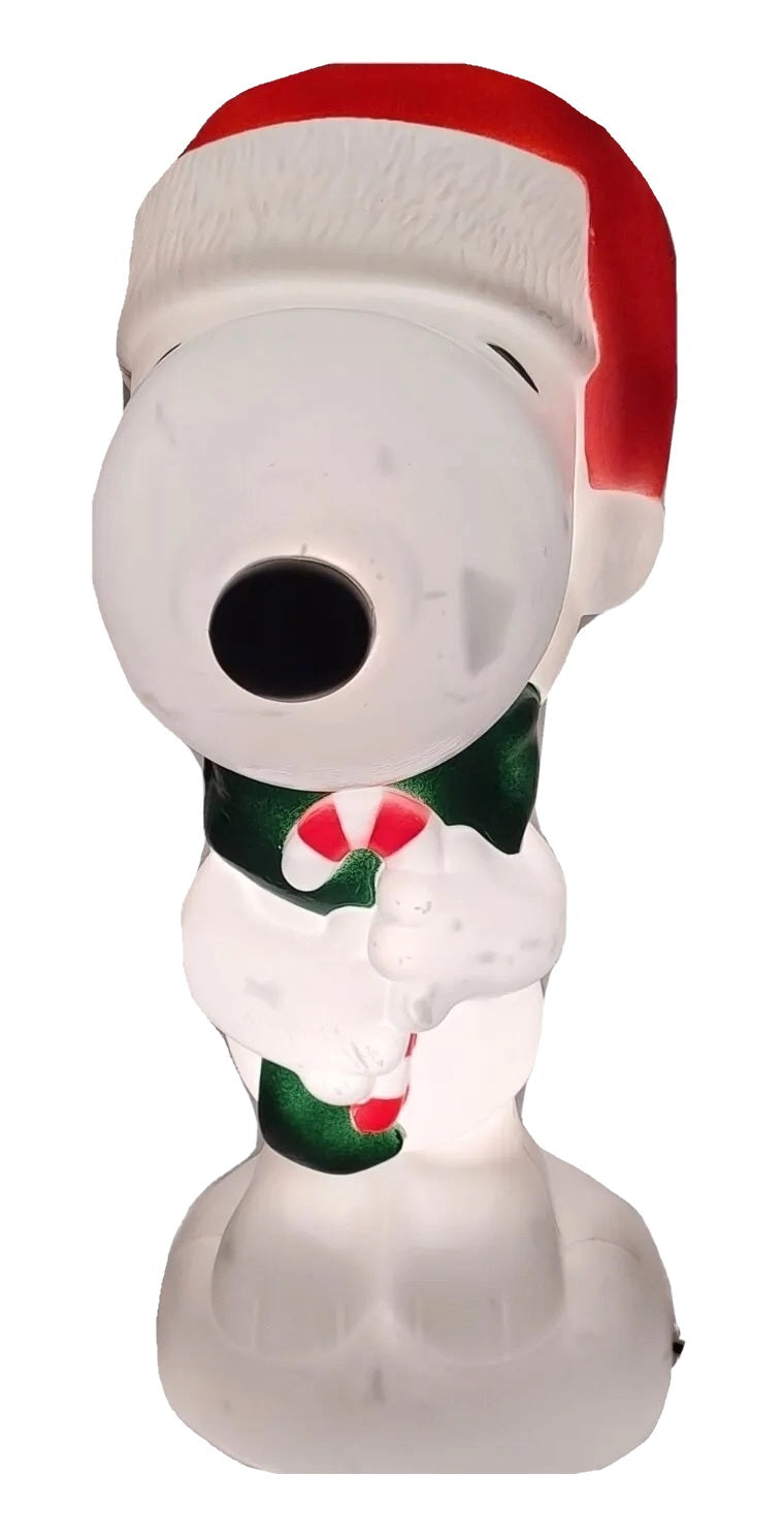 24-Piece Peanuts® Snoopy LED Christmas Light-Up Blow Mold Decorations - Perfect for Holiday Yard, Porch, and Indoor Festive Decor