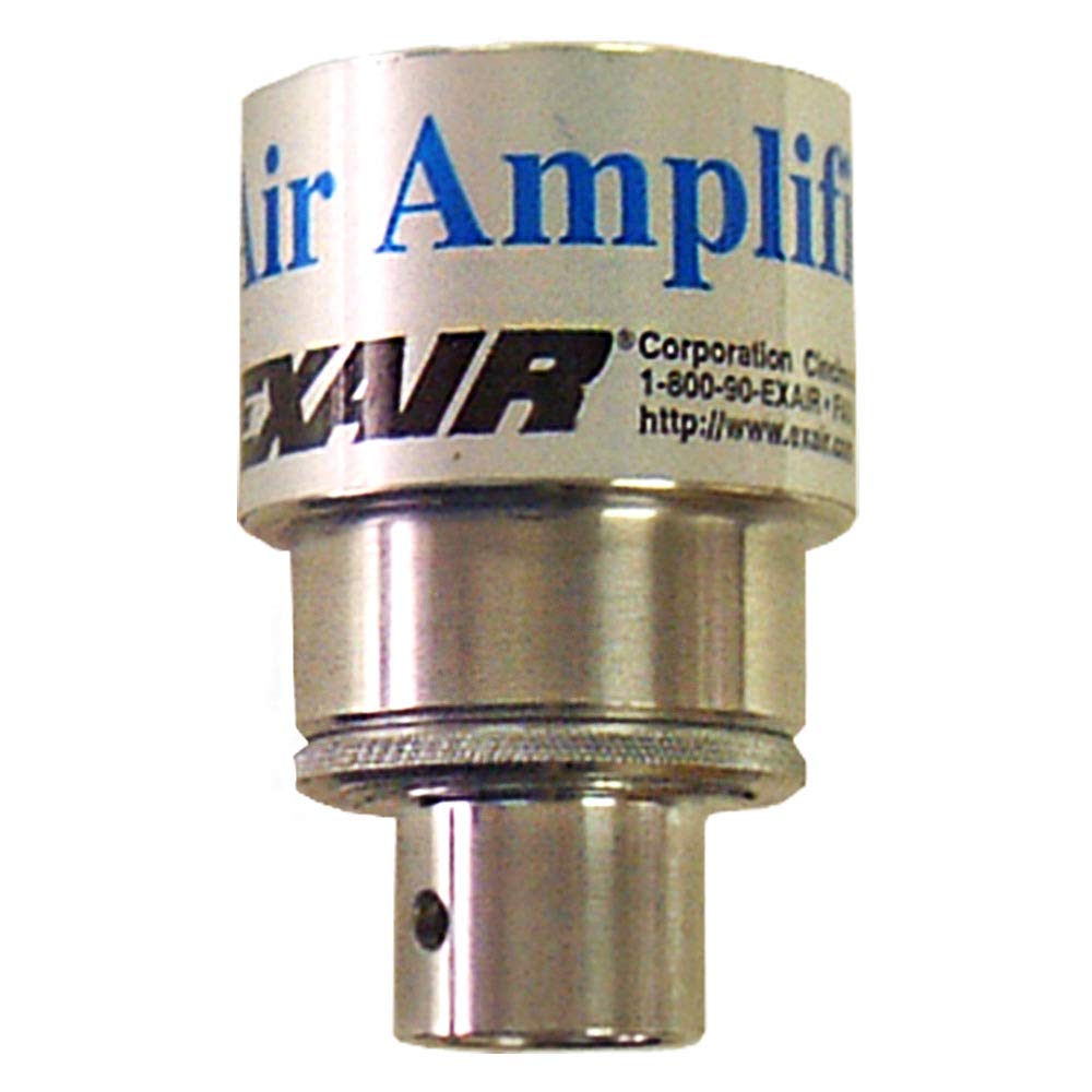 High-Power Air Amplifier 1.25 Inch Inlet - 12.9 CFM Flow Rate for Industrial Cooling, Ventilation & Workshop Applications