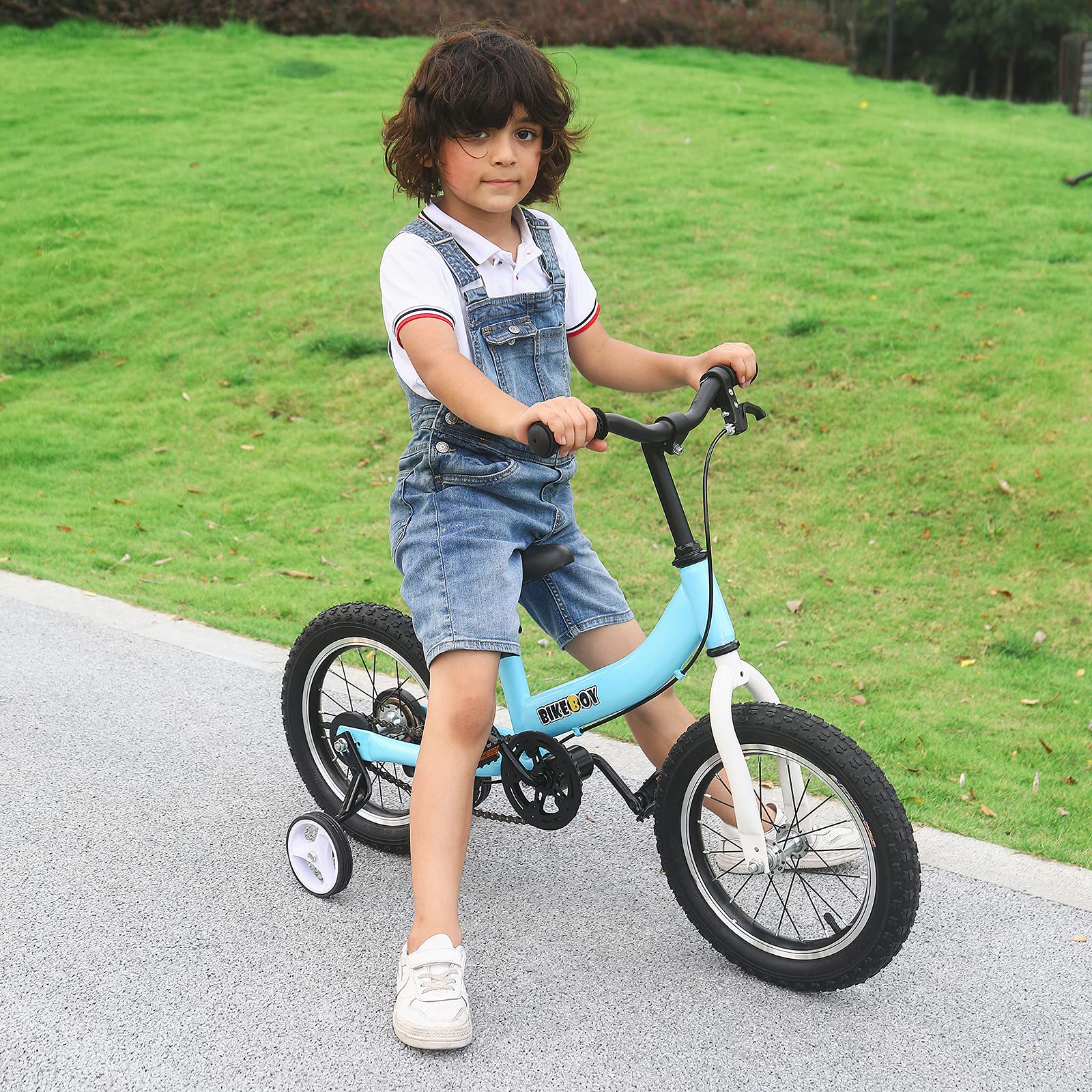 2 in 1 Balance Bike for Kids Ages 2-7 | Convertible Toddler Bike with Training Wheels & Pedals (12/14/16 Inch) - Perfect for Learning to Ride, Backyard Play & Outdoor Adventures