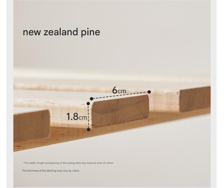 Solid Oak and Ash Wood Nordic Minimalist Floating Bed Frame - Perfect for Modern Bedroom, Guest Room, and Loft Decor