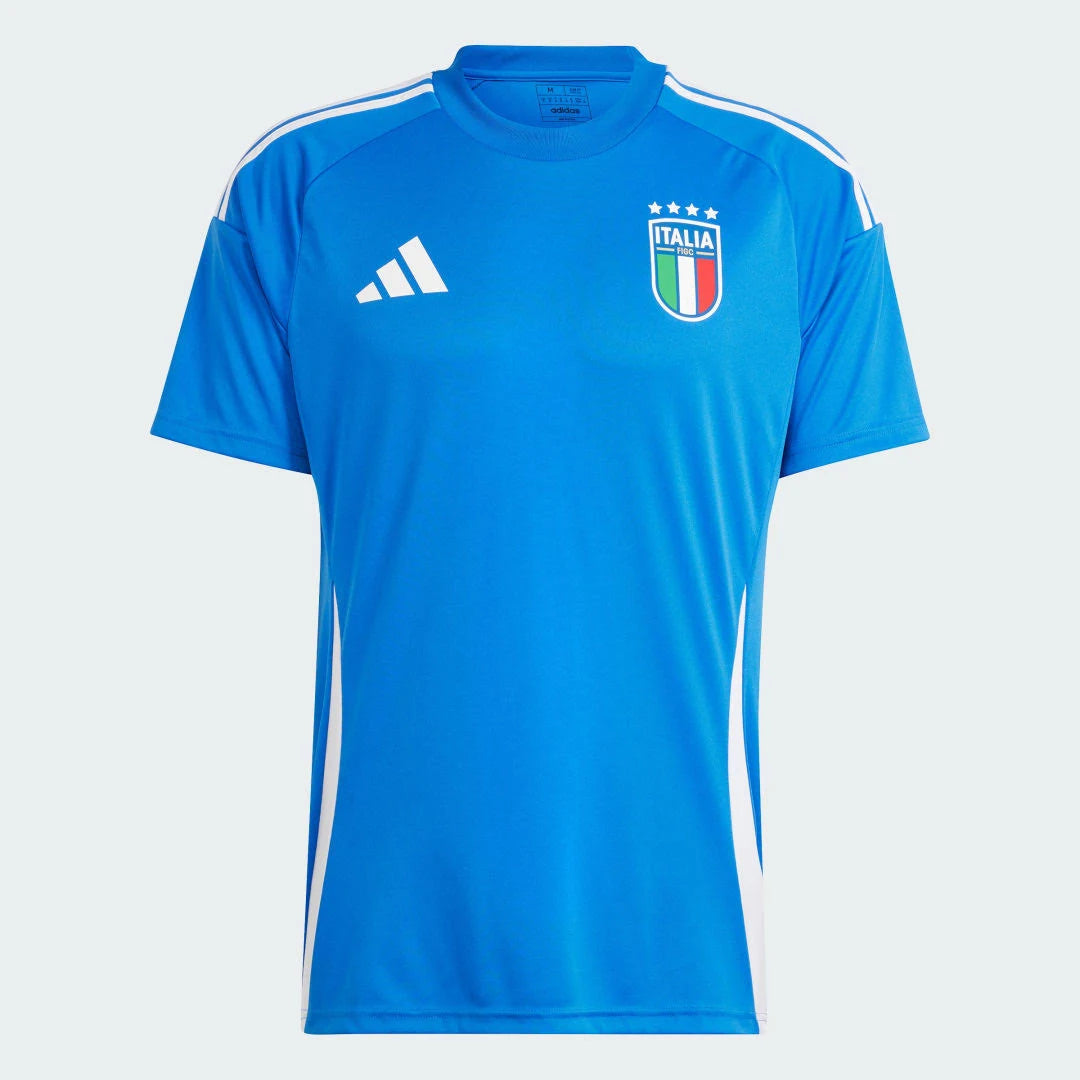 Adidas Italy 24 Authentic Home Football Jersey - Official Fan Shirt in Blue for Match Day & Sports Events