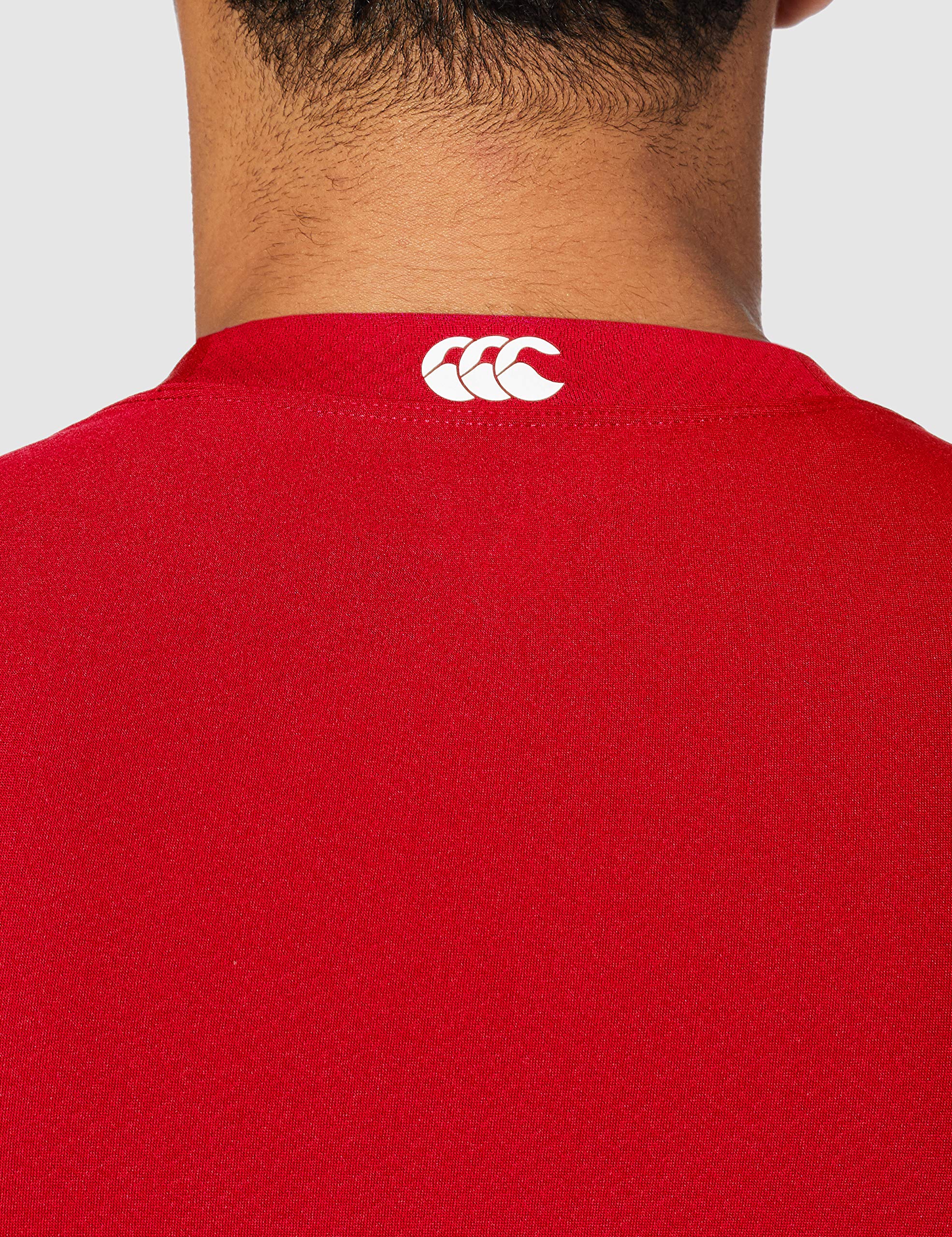 Canterbury Thermoreg Baselayer Top for Men - Moisture Wicking, Breathable, Thermal Underwear - X-Large, Red - Ideal for Running, Hiking & Cold Weather Sports