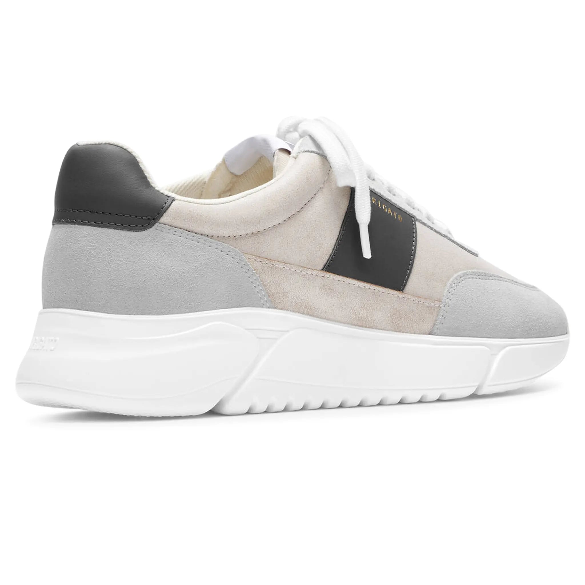Axel Arigato Genesis Beige Grey Sneakers - Men's Casual Shoes for Walking, Running & Everyday Wear | Comfortable & Stylish Footwear for Urban Lifestyle