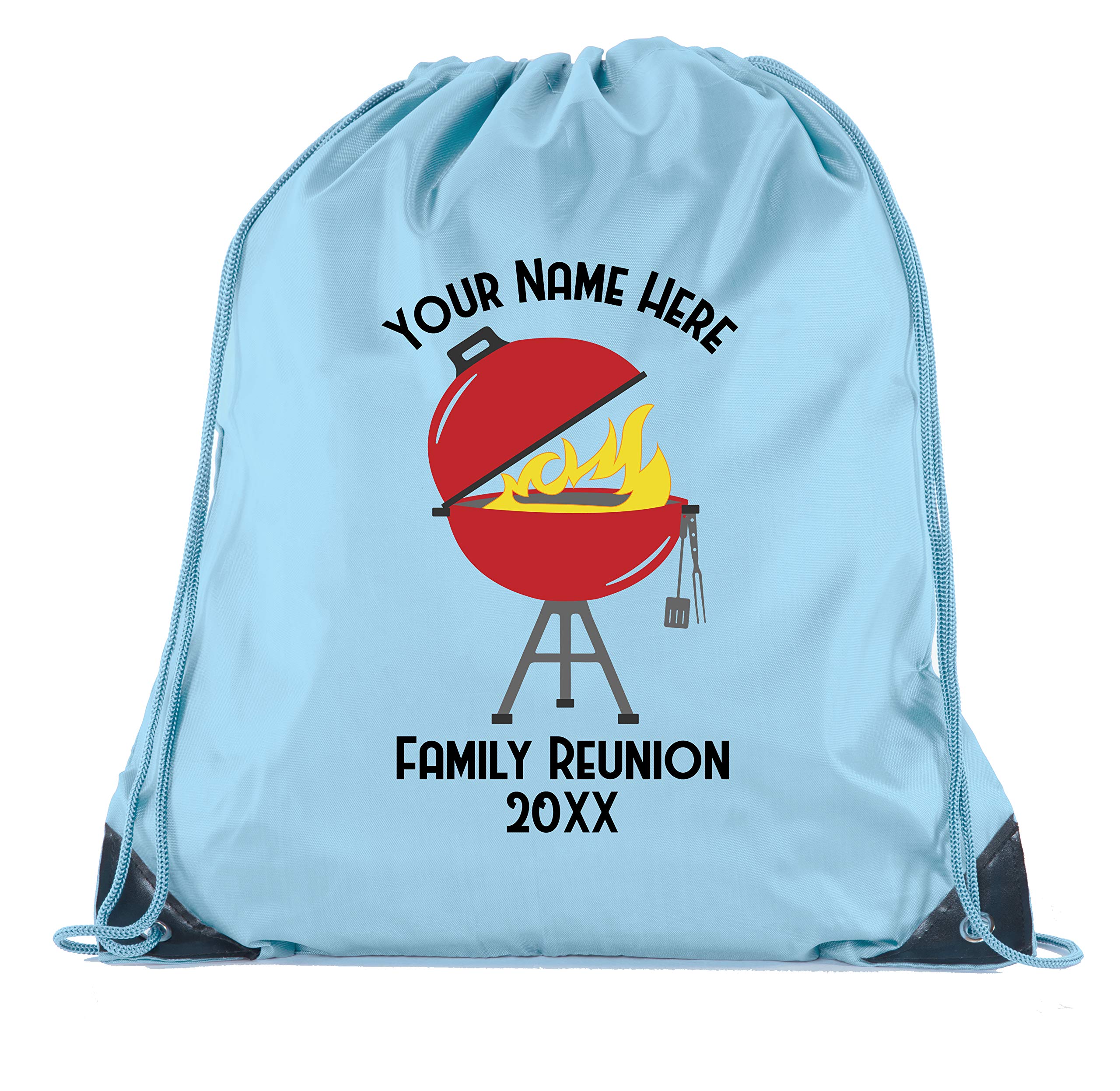 Personalized Grill with Custom Name & Date - BBQ Party Favors for Family Reunion, Birthday, Anniversary & Outdoor Gatherings