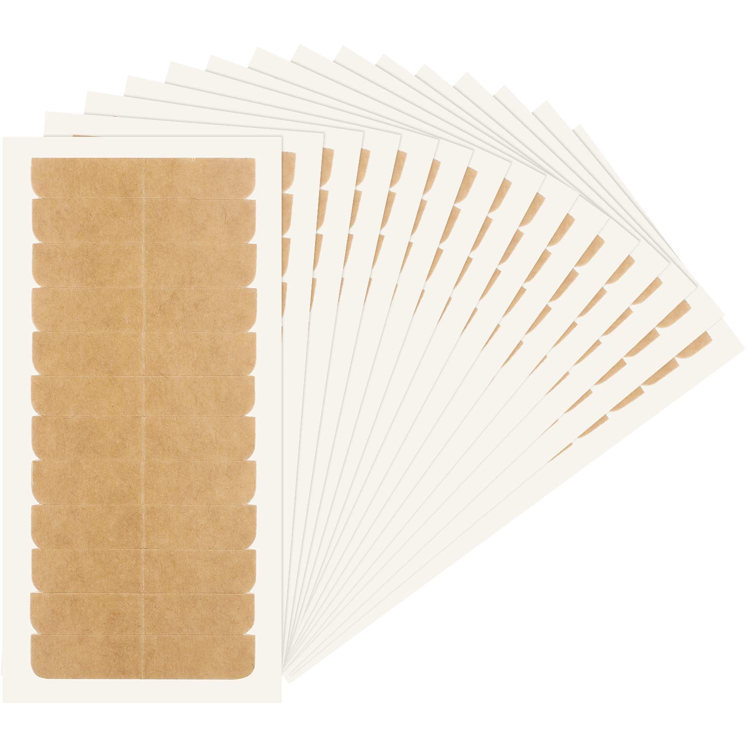 Blulu 360 Pcs Double Sided Hair Extension Tape - Strong Adhesive Wig Replacement Strips for Lace Wigs & Toupees | Waterproof, Nude Color | Perfect for Salon, Home Use & Professional Hair Styling