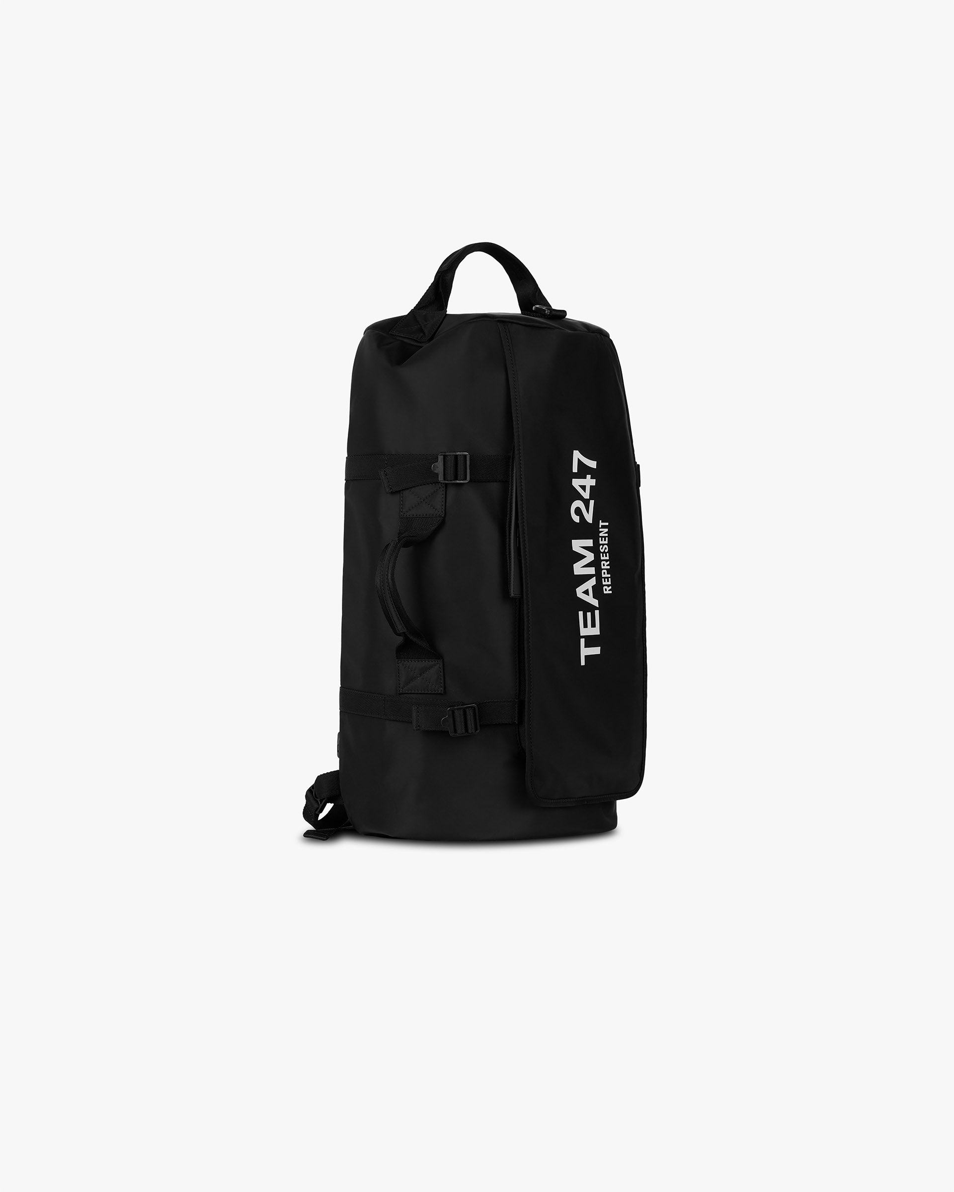 Team 247 Premium Gym Bag - Durable Black Sports Duffel Bag for Men & Women - Perfect for Workouts, Travel & Sports Gear Storage