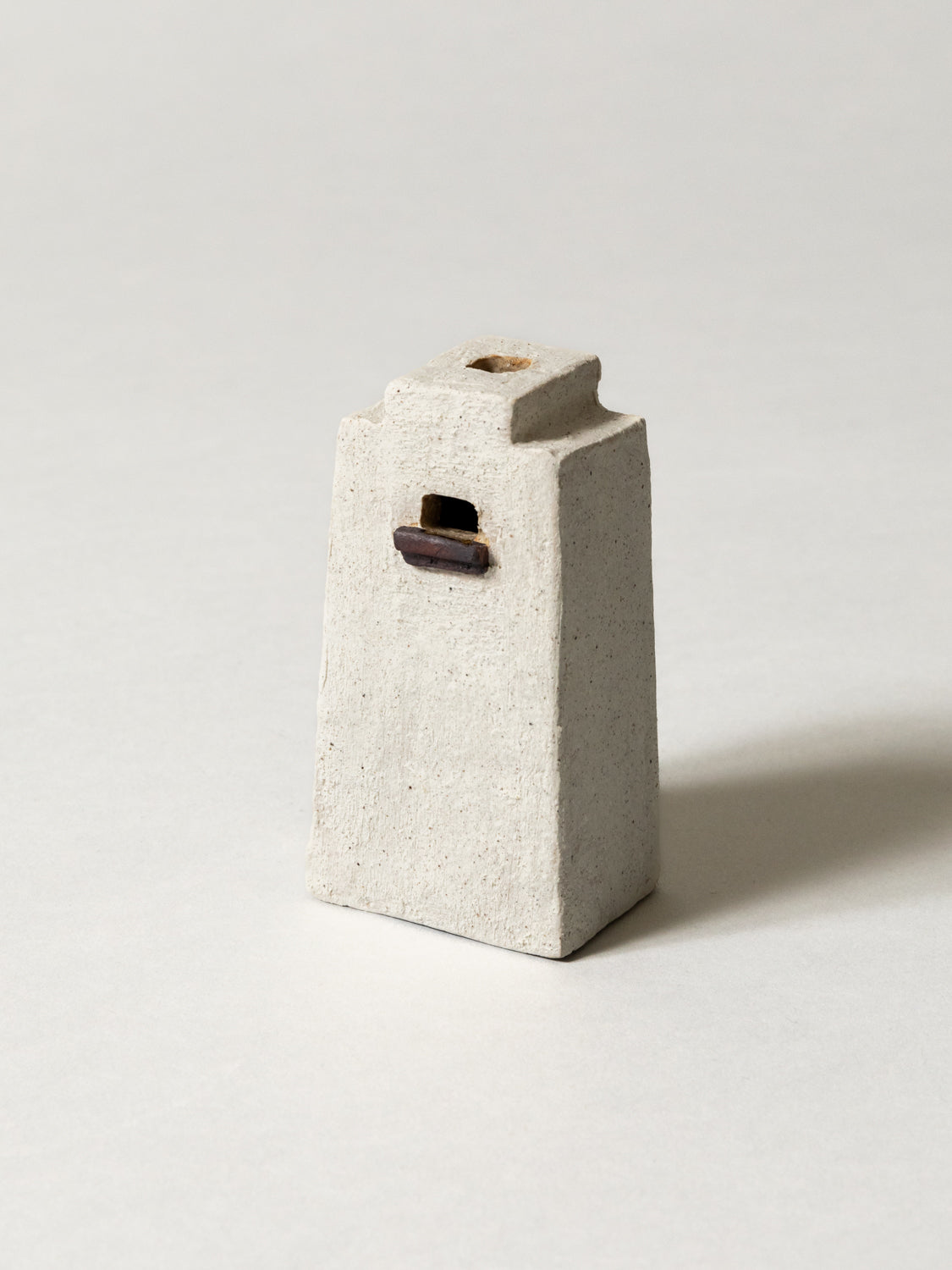 Ceramic City Bud Vase No.5 - Elegant Small Flower Vase for Home Decor, Wedding Centerpieces & Tabletop Arrangements