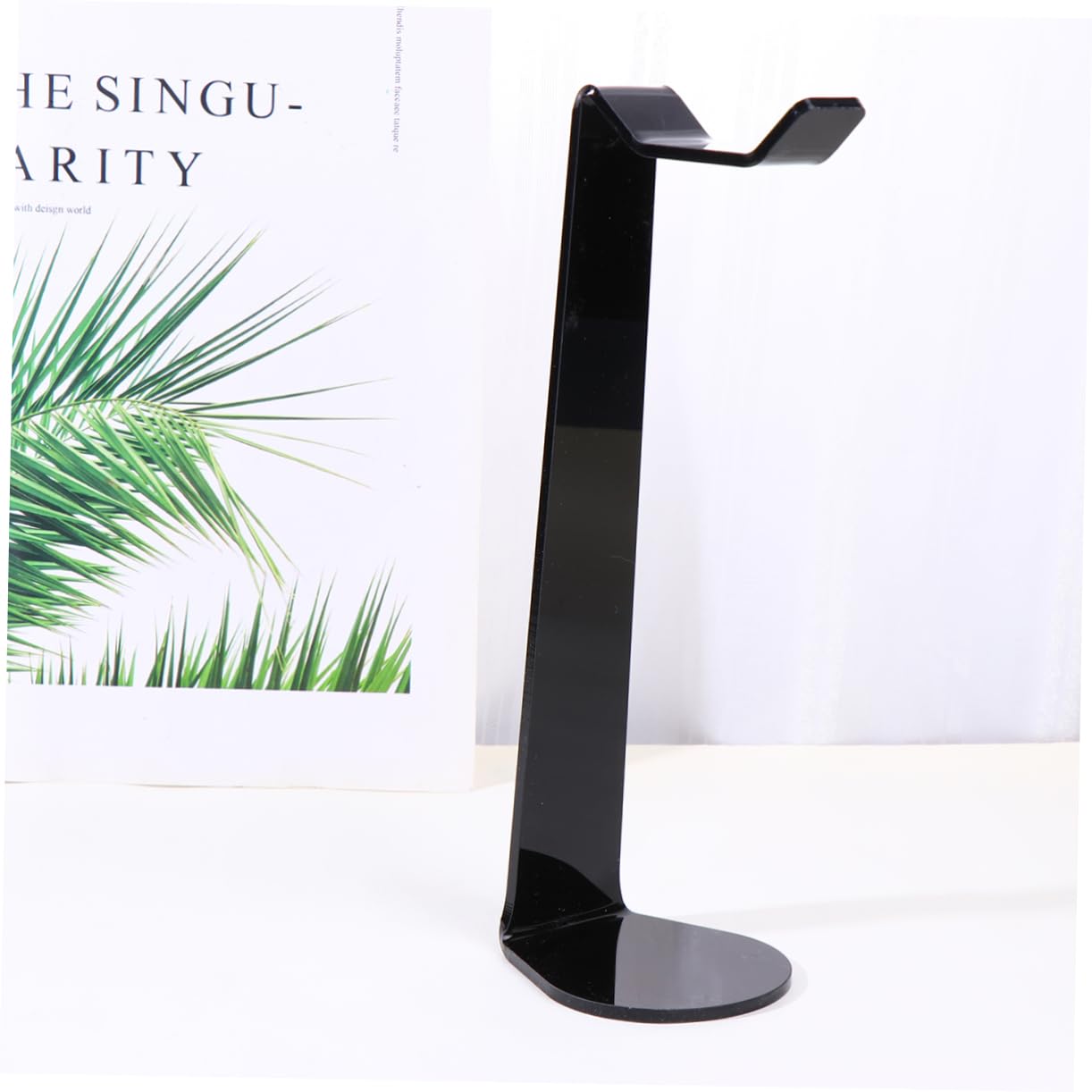 PRETYZOOM Adjustable Headset Stand with Hanger - Universal Headphone Holder & Display Stand for Gaming, Office, and Home Use - Durable Earphone Stand for Desk Organization and Stylish Storage