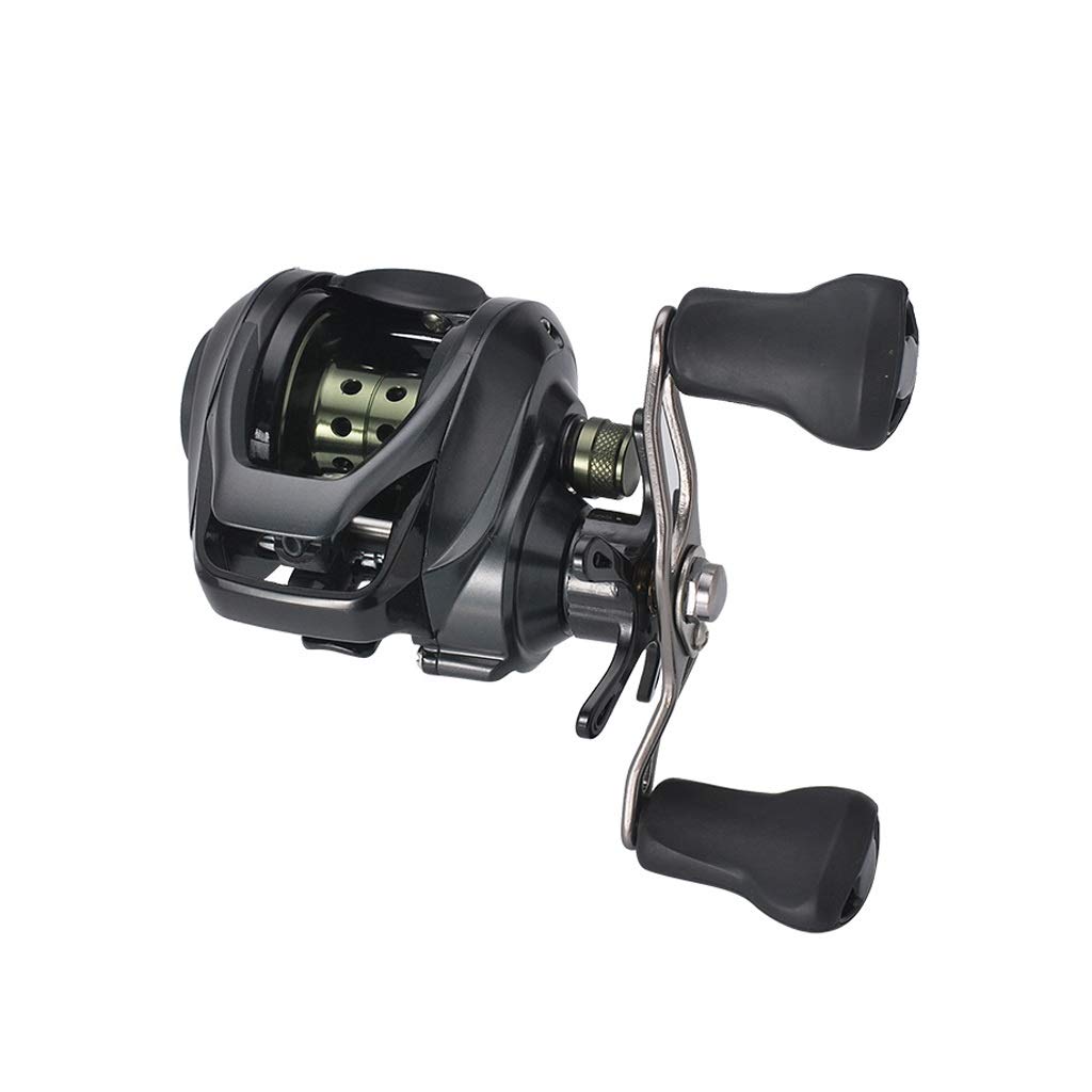 MMAXZ 20-Axis Anti-Explosion Long Cast Metal Wire Cup Spinning Fishing Reel - Left Hand Retrieve - Ideal for Saltwater Surf Fishing & Offshore Angling