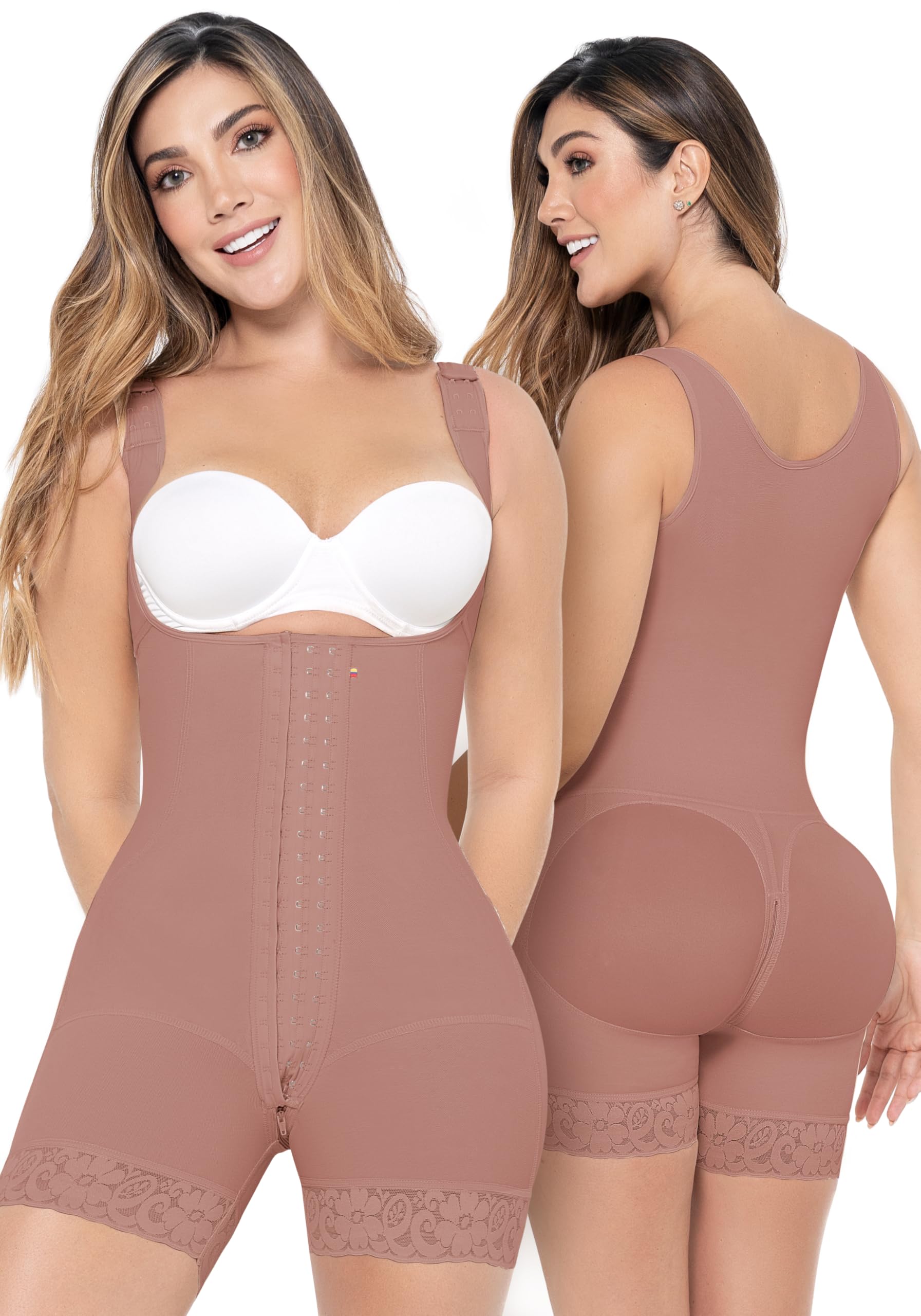 MARIAE STAGE 2 Post-Surgery Compression Garment - Tummy Tuck & Lipo Faja - Colombian Shapewear for Waist Training & Body Shaping - Perfect for Postpartum Recovery & Weight Loss