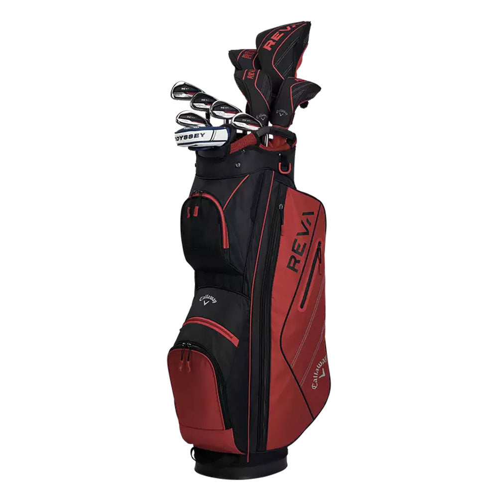 Callaway Reva Graphite 11-Piece Women's Right-Hand Complete Golf Set | Premium Ladies Golf Clubs for Beginners & Intermediate Players | Perfect for Course Play & Driving Range Practice