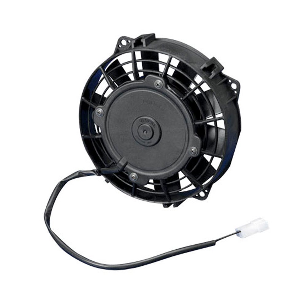 Spal 30100403 6.5 Inch Straight Blade Low Profile Cooling Fan - Perfect for Automotive, Marine, and RV Cooling Systems