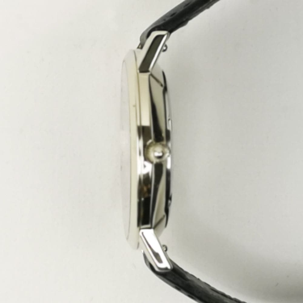 ARIES GOLD Urban Santos Stainless Steel Women's Watch with Black Leather Strap - Perfect for Office, Business Meetings & Everyday Elegance