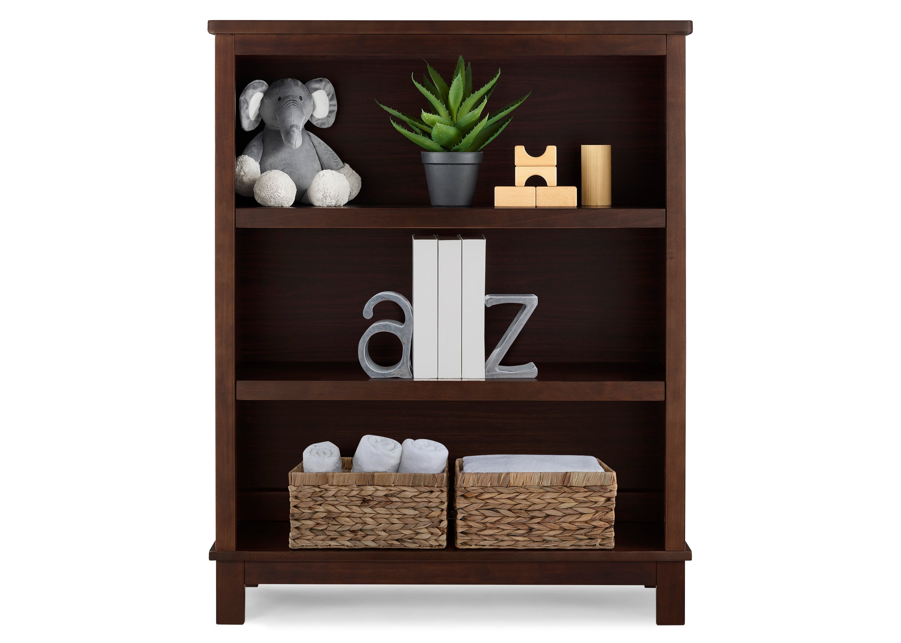 Stylish Wooden Bookcase Hutch with Shelves - Perfect for Home Office, Living Room & Bedroom Storage & Organization