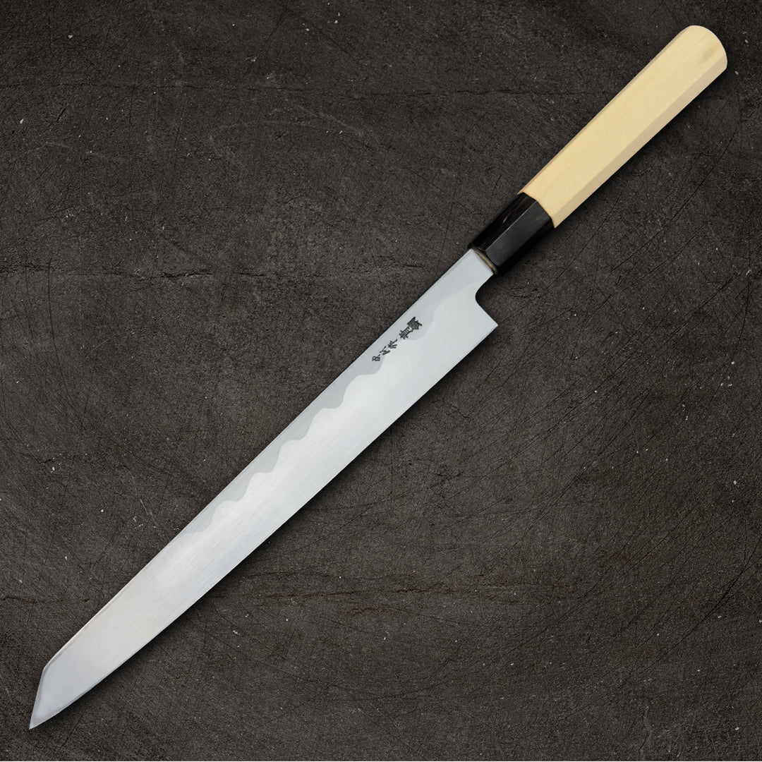 Ittosai Kotetsu Blue #2 Kiritsuke Yanagi Knife 300mm (11.8