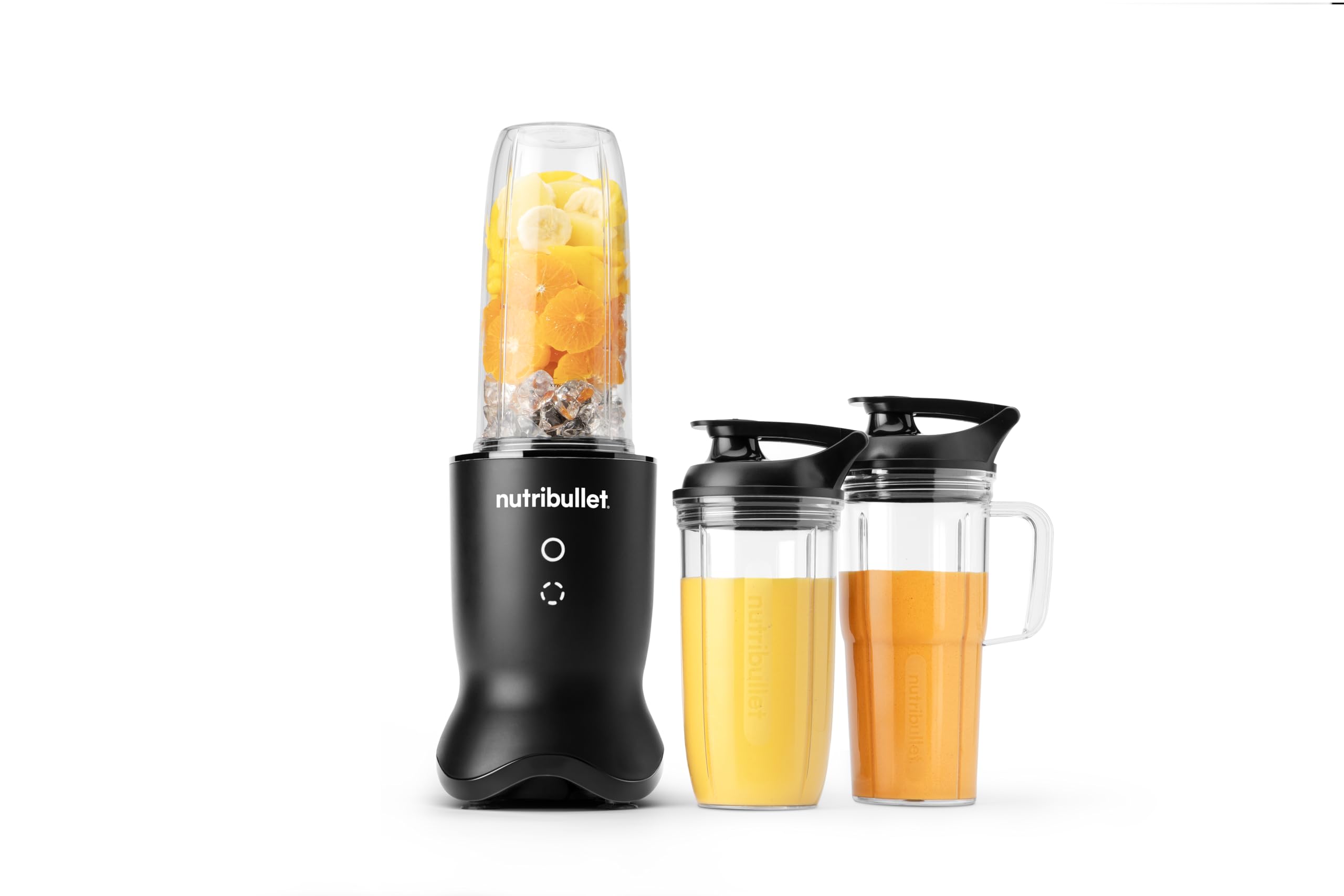 NutriBullet Ultra Personal Blender NB50500AK - 1200W High-Speed Blender with 32 oz BPA-Free Cup, Satin Black - Perfect for Smoothies, Protein Shakes & Meal Prep at Home or Office