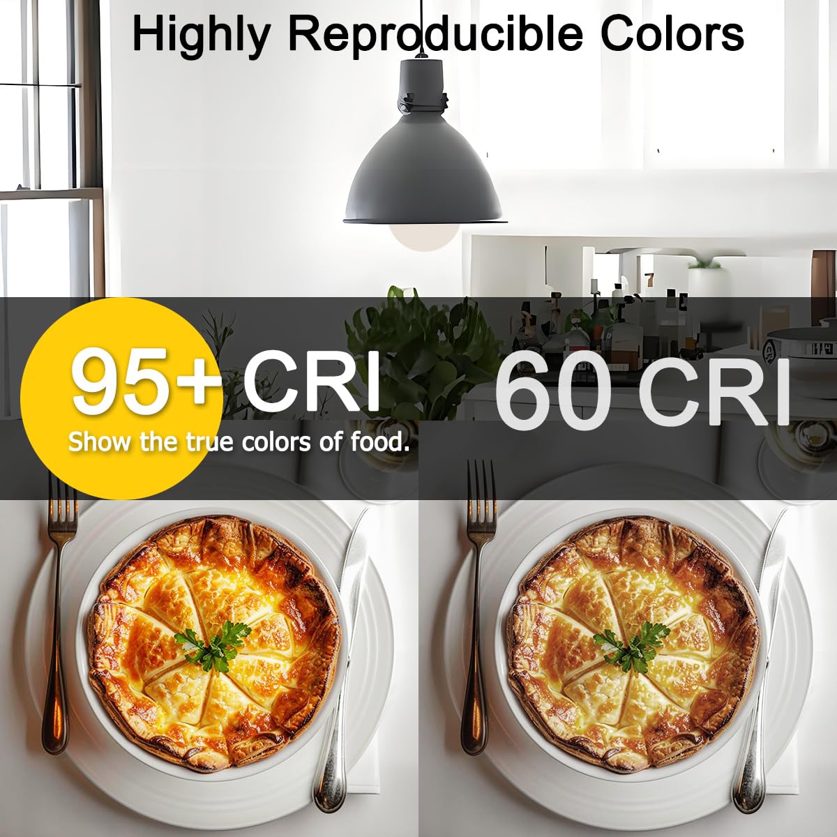 ILC G120 LED Large Globe Light Bulbs 15W (2 Pack) - Smart Color Changing Bulb with Alexa & Echo Compatibility, Adjustable CCT 2700K-6000K, High CRI>95+, 150W Equivalent, E26 Base - Perfect for Bedroom, Living Room & Smart Home Lighting