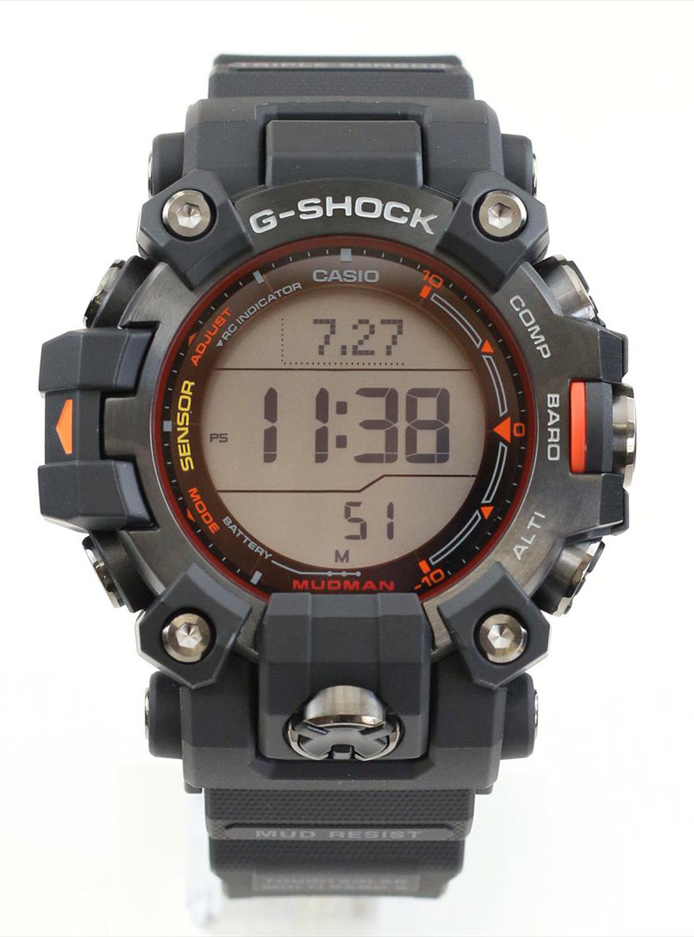 CASIO G-Shock Master of G Mudman GW-9500MEC-1JF Shockproof Solar Watch for Men - Outdoor Adventure, Hiking, Military & Tactical Use