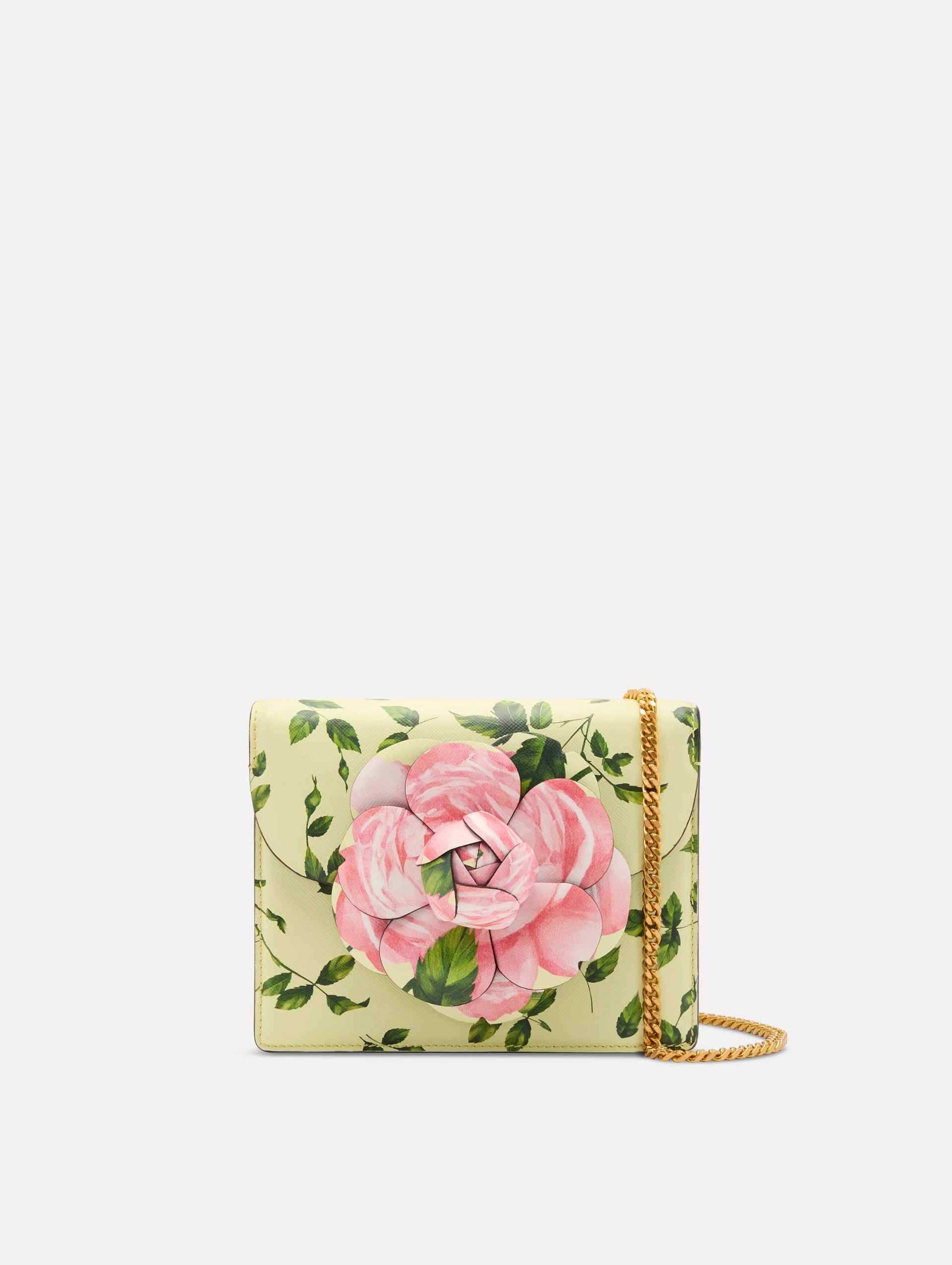 English Rose Printed Mini TRO Bag - Vintage Floral Crossbody Purse for Women | Perfect for Date Night, Wedding & Everyday Use