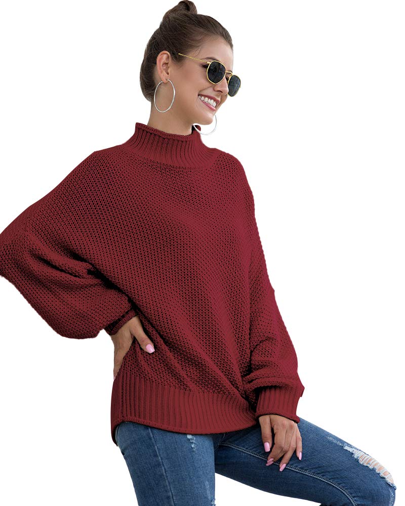 Chunky Knit Sweaters for Women - Turtleneck Cable Knit Pullover Long Sleeve Winter Warm Casual Sweater | Cozy Winter Outfits, Office Wear & Holiday Fashion