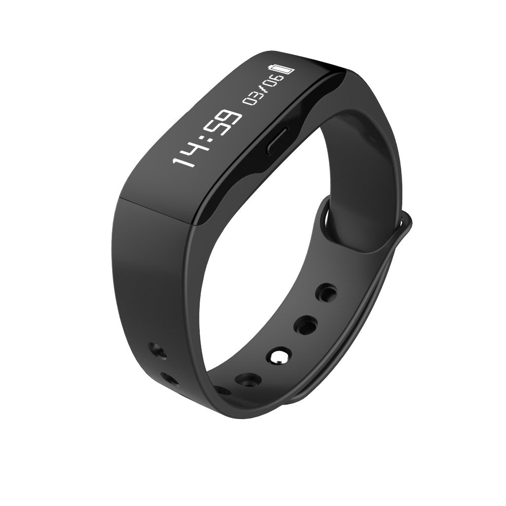 3Plus PL LITE BK LITE Fitness Tracker - Black | Waterproof Activity Monitor with Heart Rate & Sleep Tracking | Perfect for Running, Gym & Daily Health Monitoring