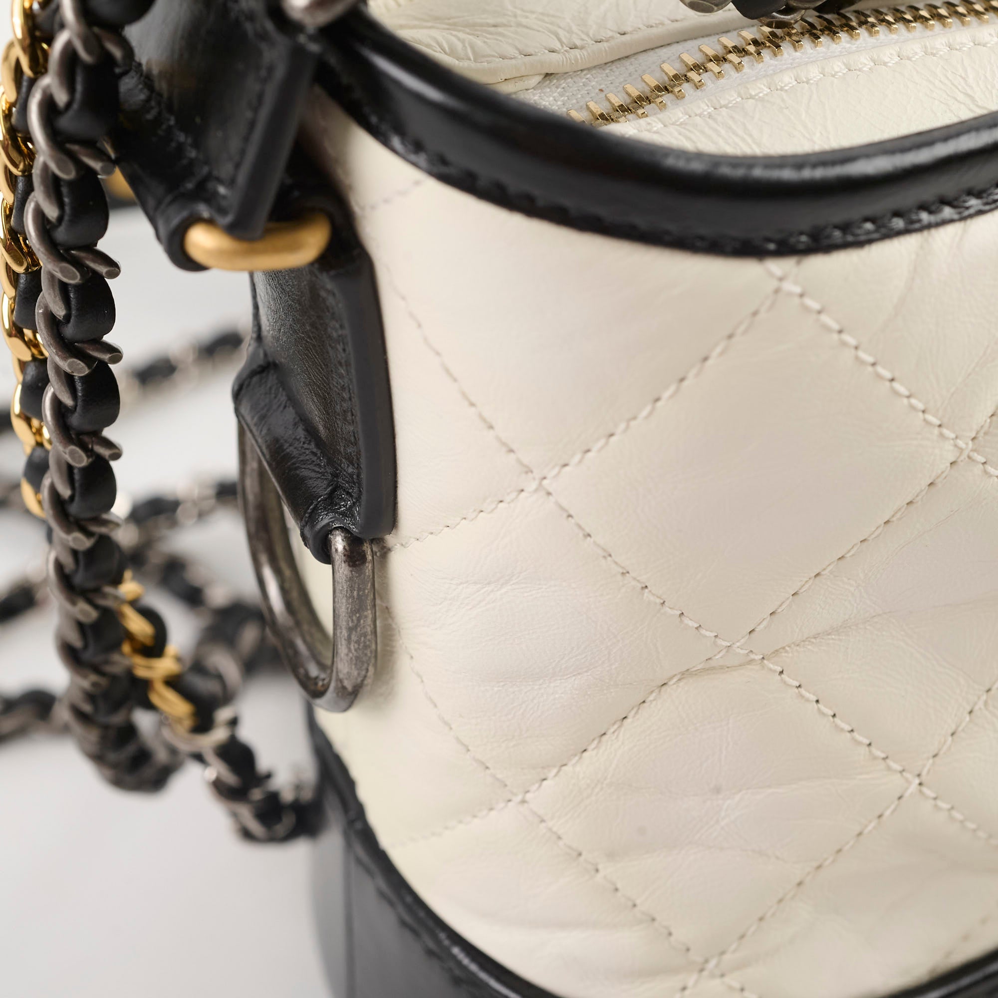 Chanel Small Gabrielle Bag Black & White - Luxury Crossbody Handbag for Women, Perfect for Date Night & Evening Events