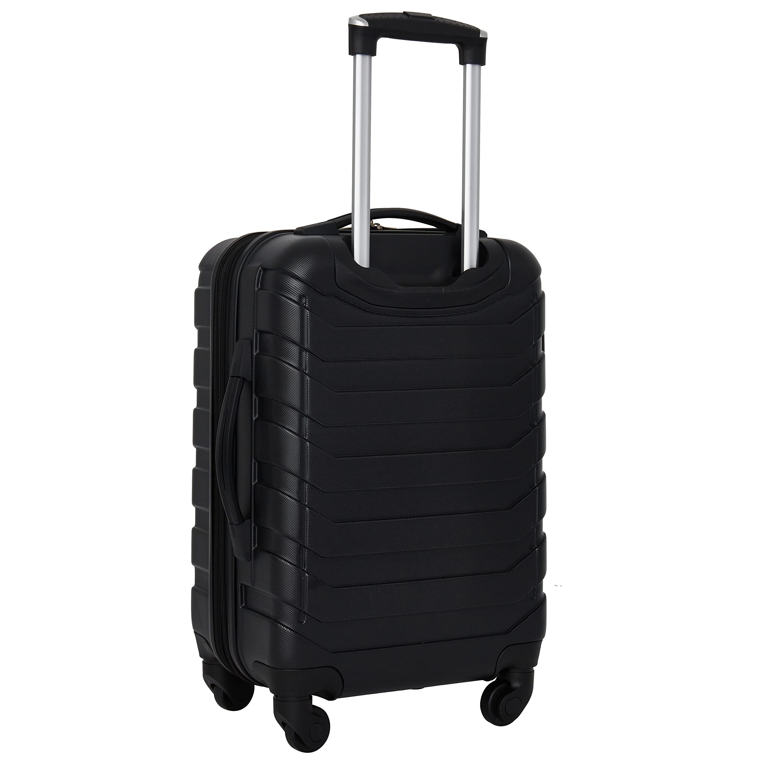 Wrangler Miami 5-Piece Black Luggage & Packing Cubes Set - Perfect for Travel Organization, Suitcase Compartment Dividers, Carry-on Packing Accessories