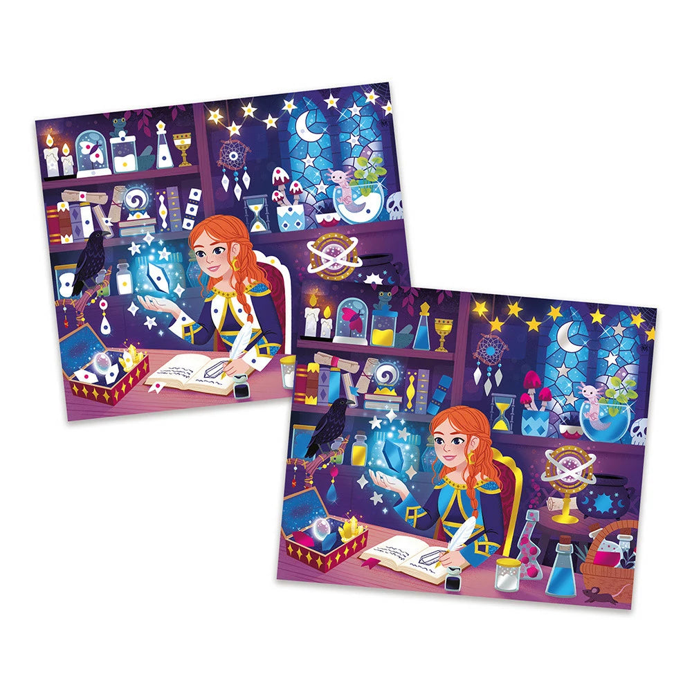 Magic School 3 Gilding Paintings - Premium Gold Leaf Art for Home Decor, DIY Craft Projects & Gift Giving