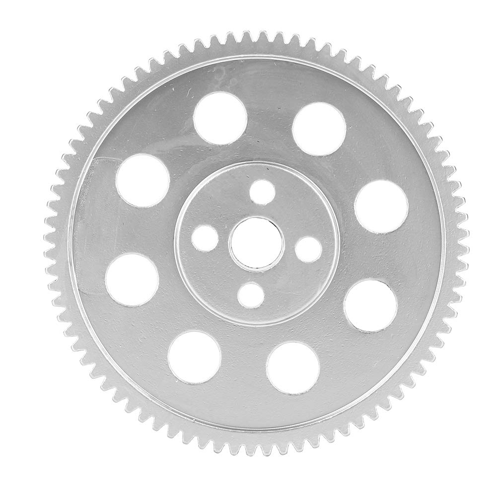 Sturdy 80 Teeth Zinc Alloy Round Hole Gear for Industrial Robots - Durable Mechanical Component for Automation & CNC Machinery | Perfect for Robotics, 3D Printers, and DIY Engineering Projects