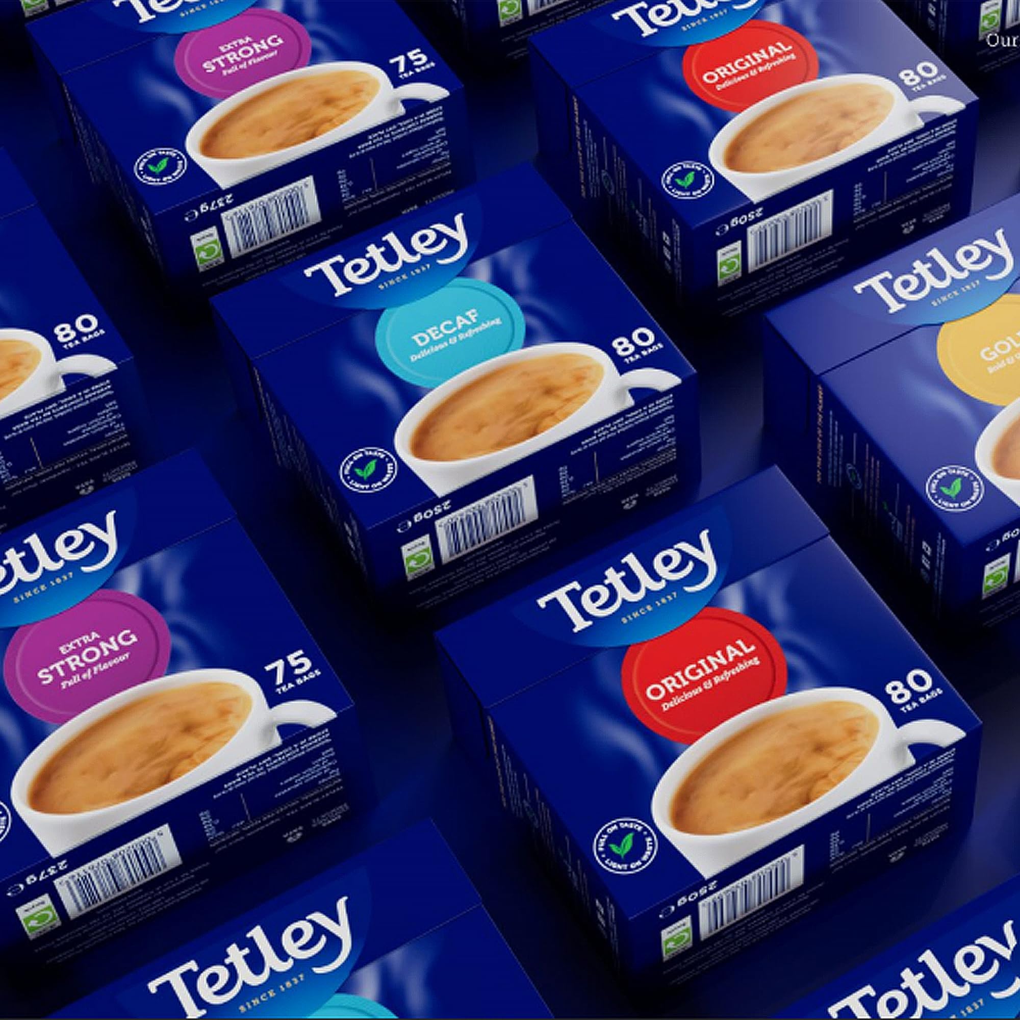 Tetley Original Black Tea Bags - 240 Count (750g) | Premium English Breakfast Tea for Home, Office & Hospitality Use