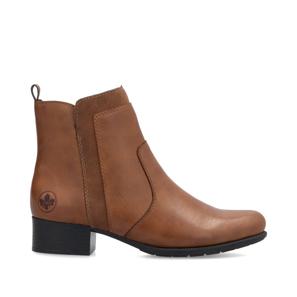 Rieker 78658 Women's Comfortable Brown Casual Shoes for Walking, Work & Everyday Wear